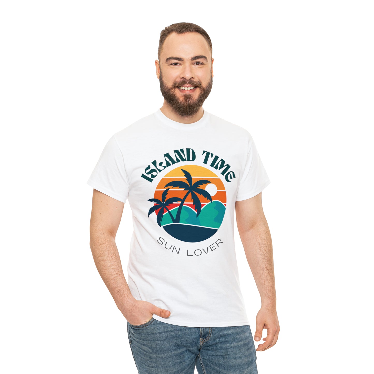 Island Time Sun Lover Outdoors, the Beach, & Fun T-Shirt Unisex