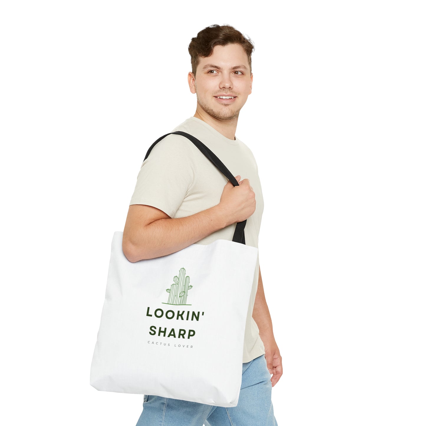 Lookin Sharp Tote Bag Fun for Cactus and Gardening Lovers