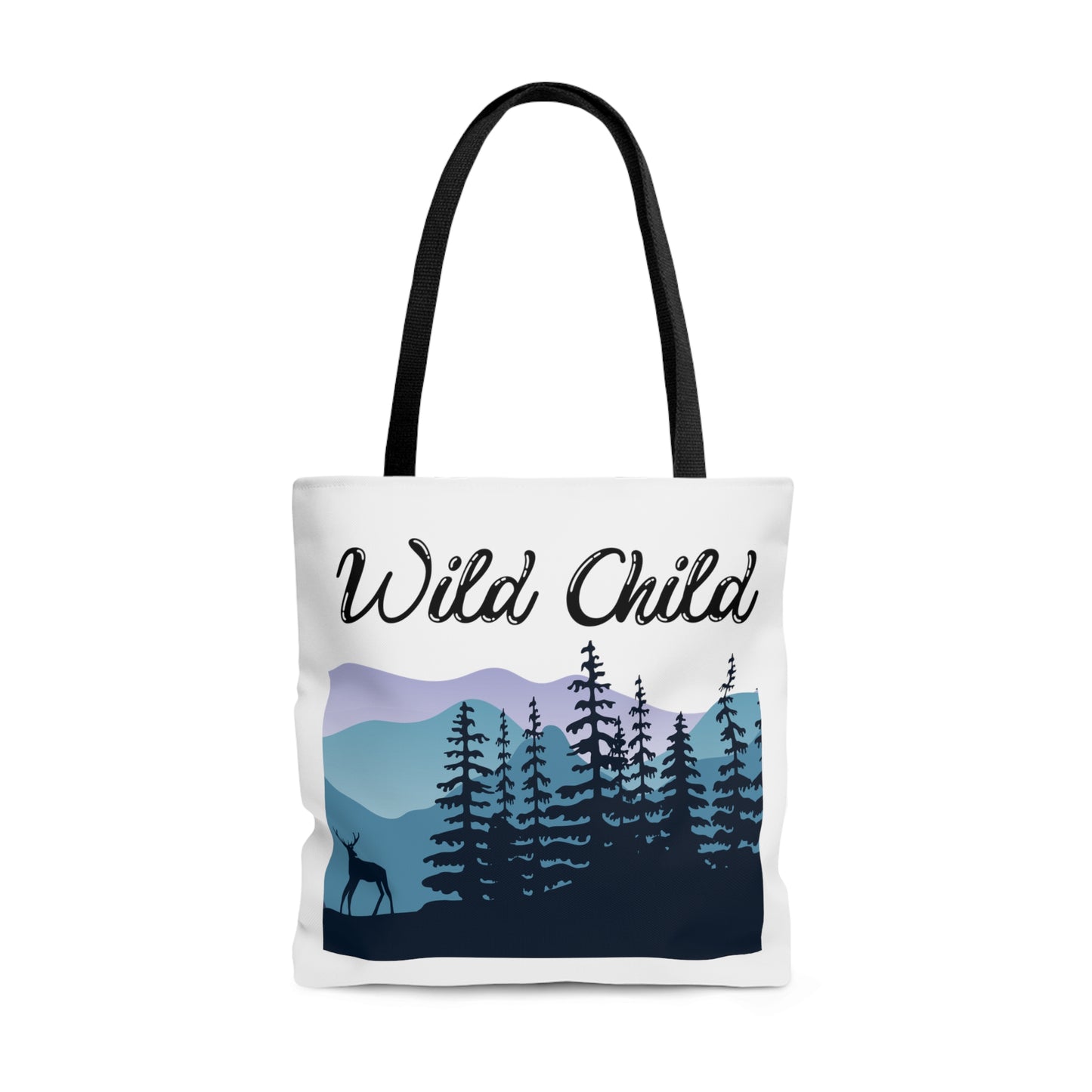 Wild Child Tote Bag Fun for Outdoorsy and Nature Lovers