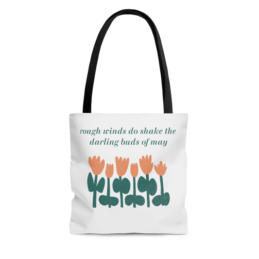 Rough Winds Do Shake Tote Bag Fun for Shakespeare Lovers