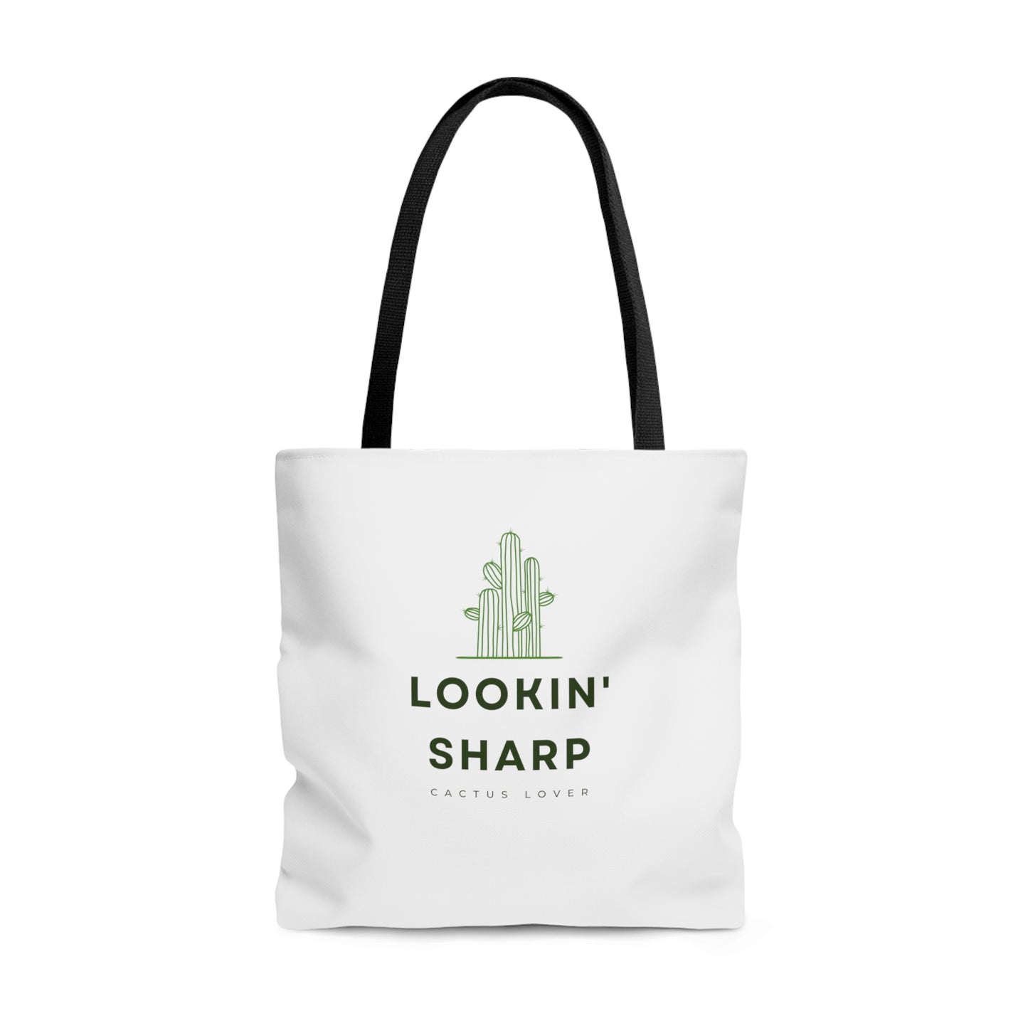 Lookin Sharp Tote Bag Fun for Cactus and Gardening Lovers