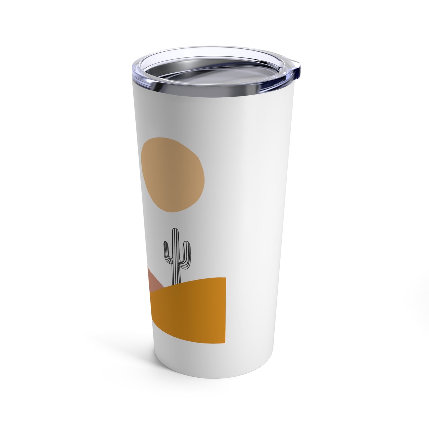 Follow Me Into The Desert Cactus Nature Lover 20oz Tumbler for Coffee Water Drinks