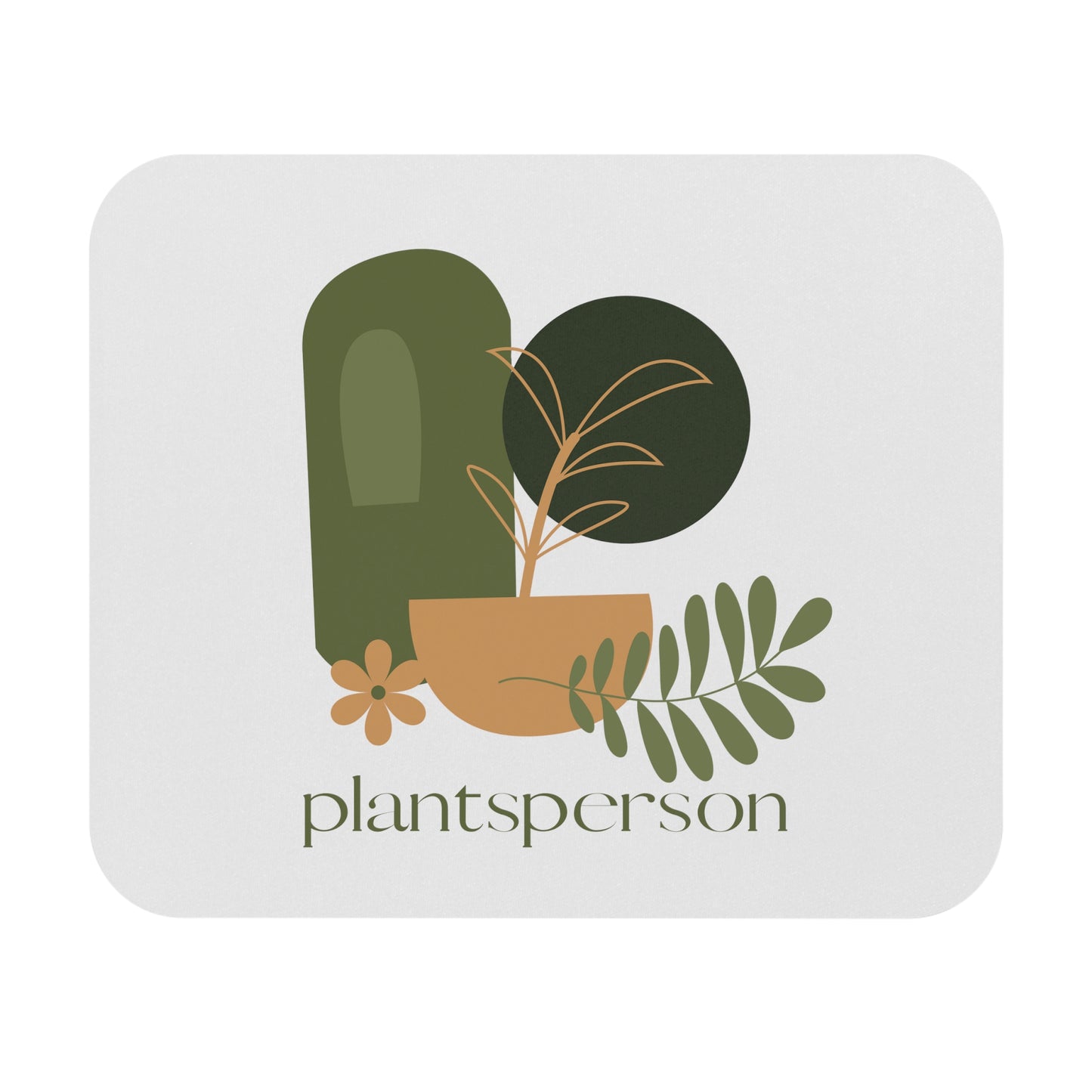 Plantsperson Mouse Pad for Gardening Lovers