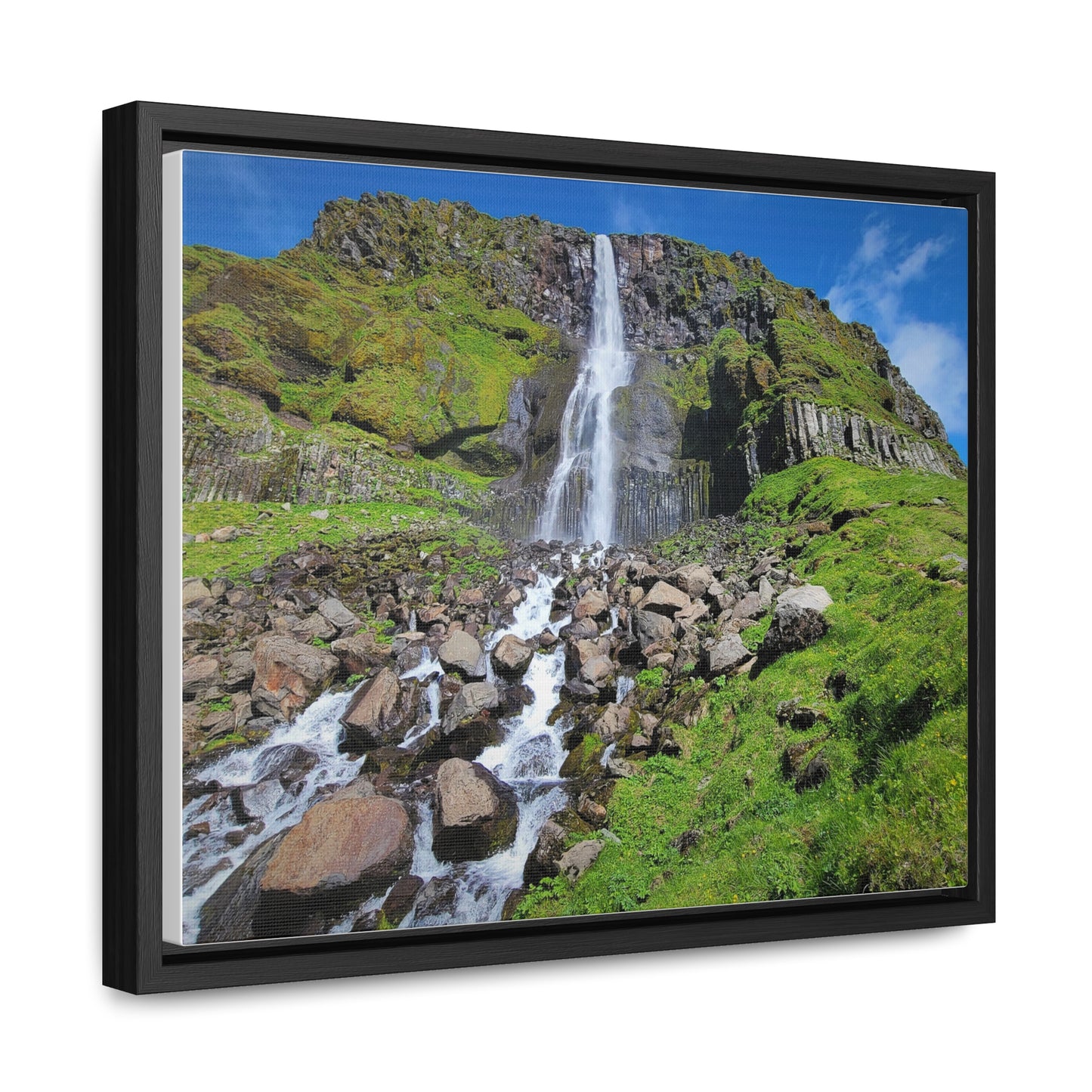 Bjarnarfoss Iceland Waterfall Photograph Beautiful Nature Shot