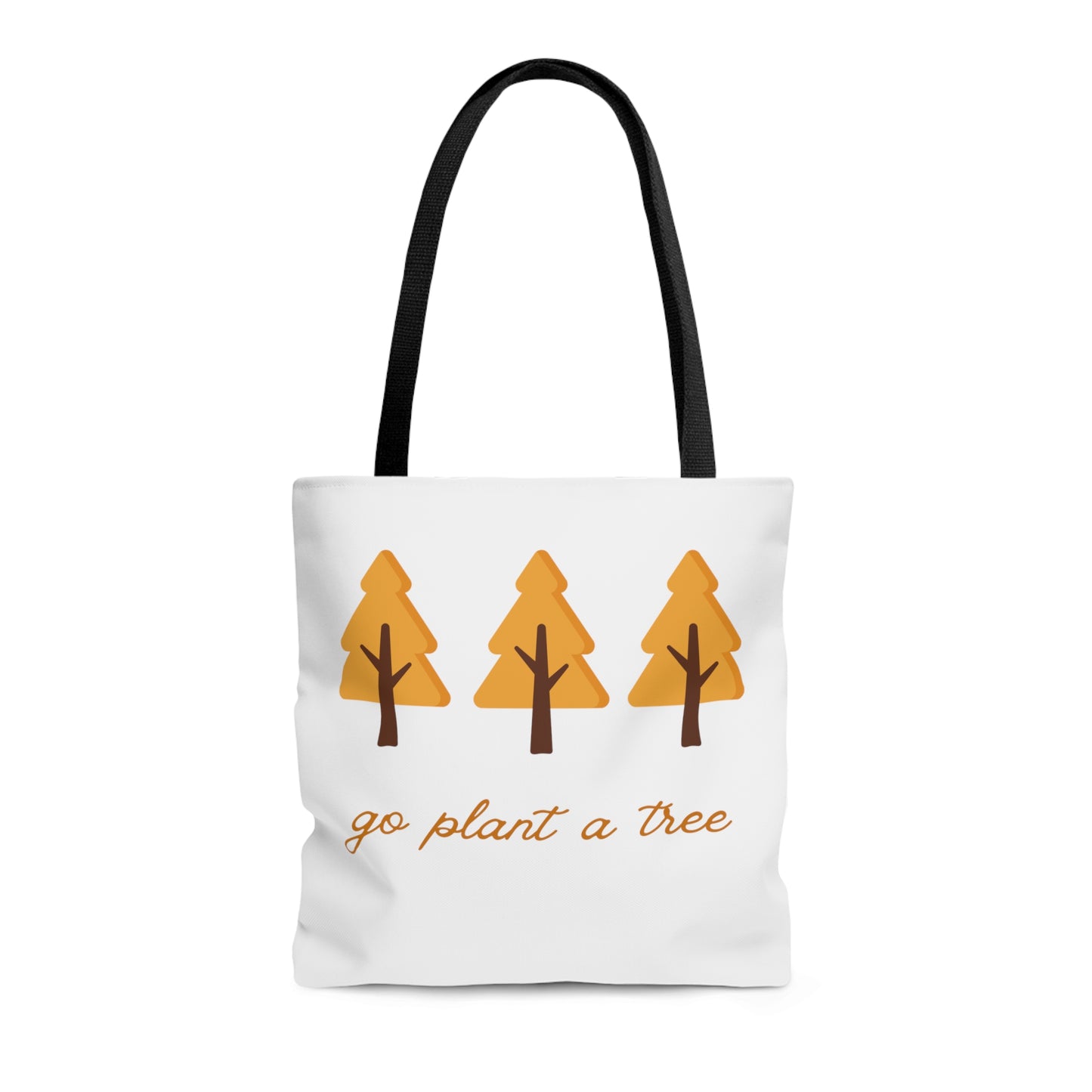 Go Plant A Tree Tote Bag Fun for Plant and Gardening Lovers