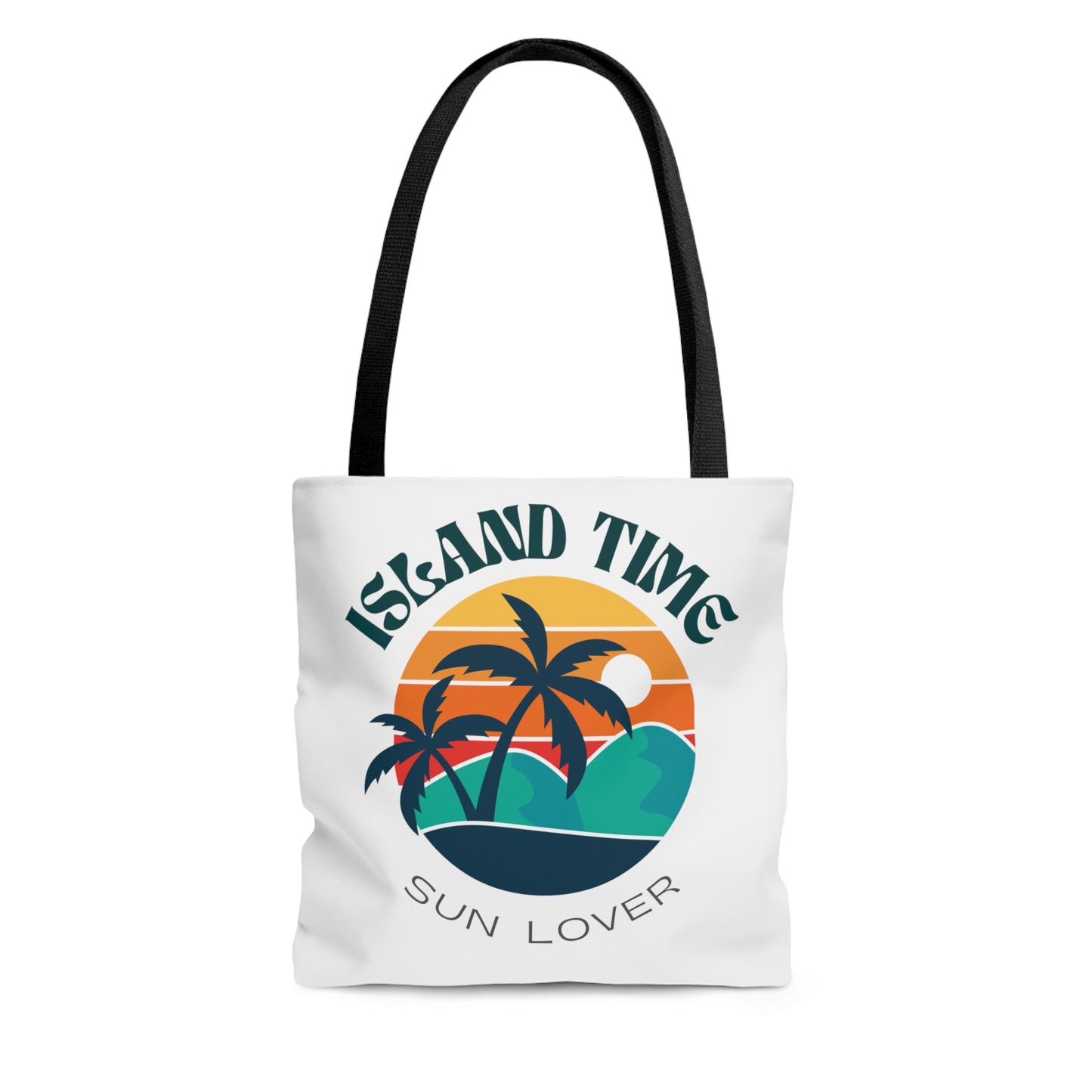 Island Time Sun Lover Tote Bag Fun for Beach and Ocean Lovers