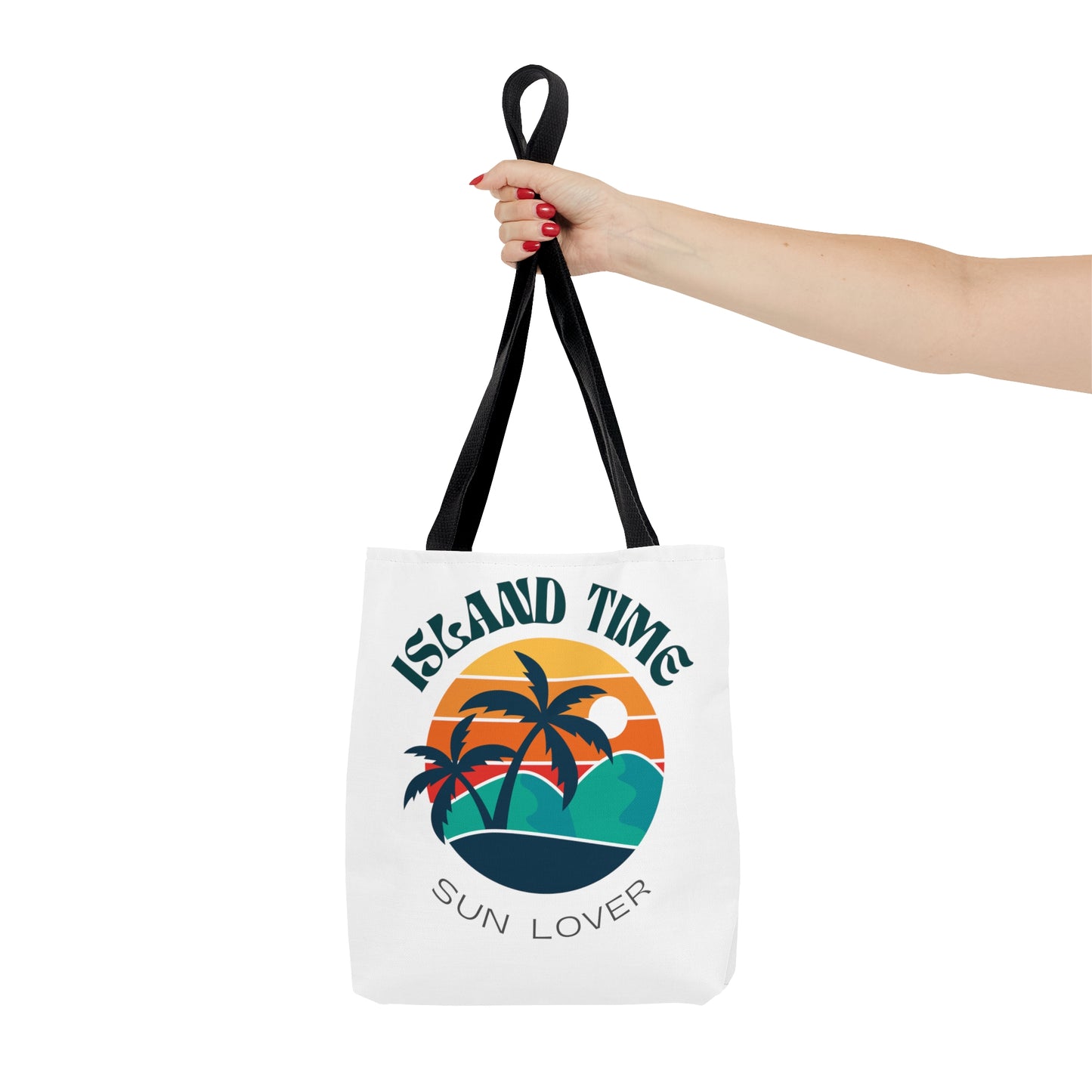 Island Time Sun Lover Tote Bag Fun for Beach and Ocean Lovers