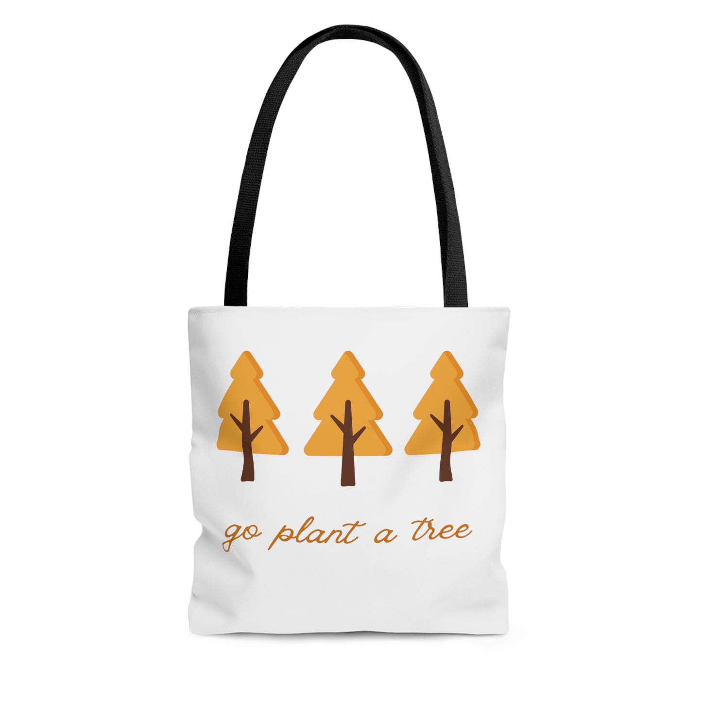 Go Plant A Tree Tote Bag Fun for Plant and Gardening Lovers