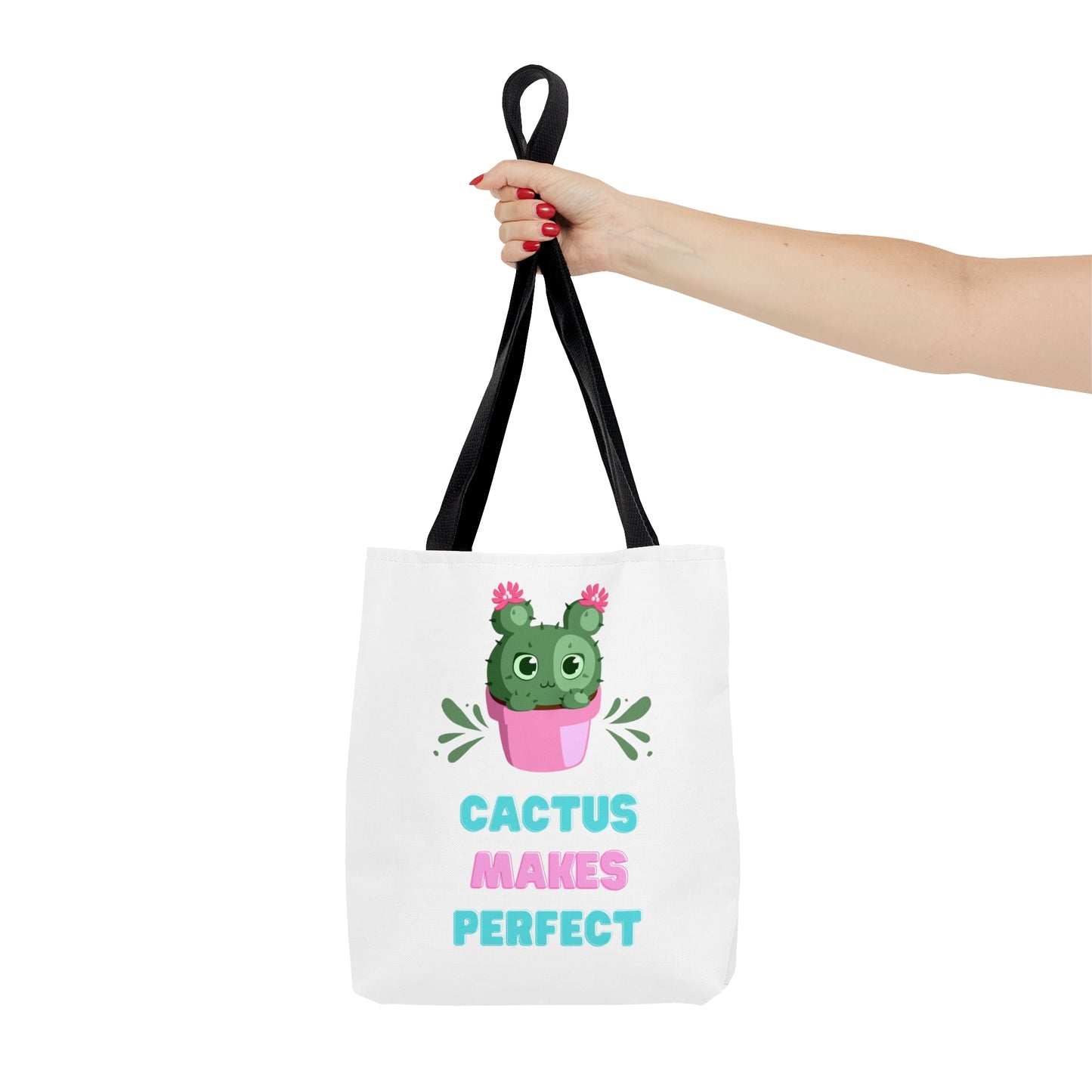 Cactus Makes Perfect Tote Bag Fun for Plant Lovers