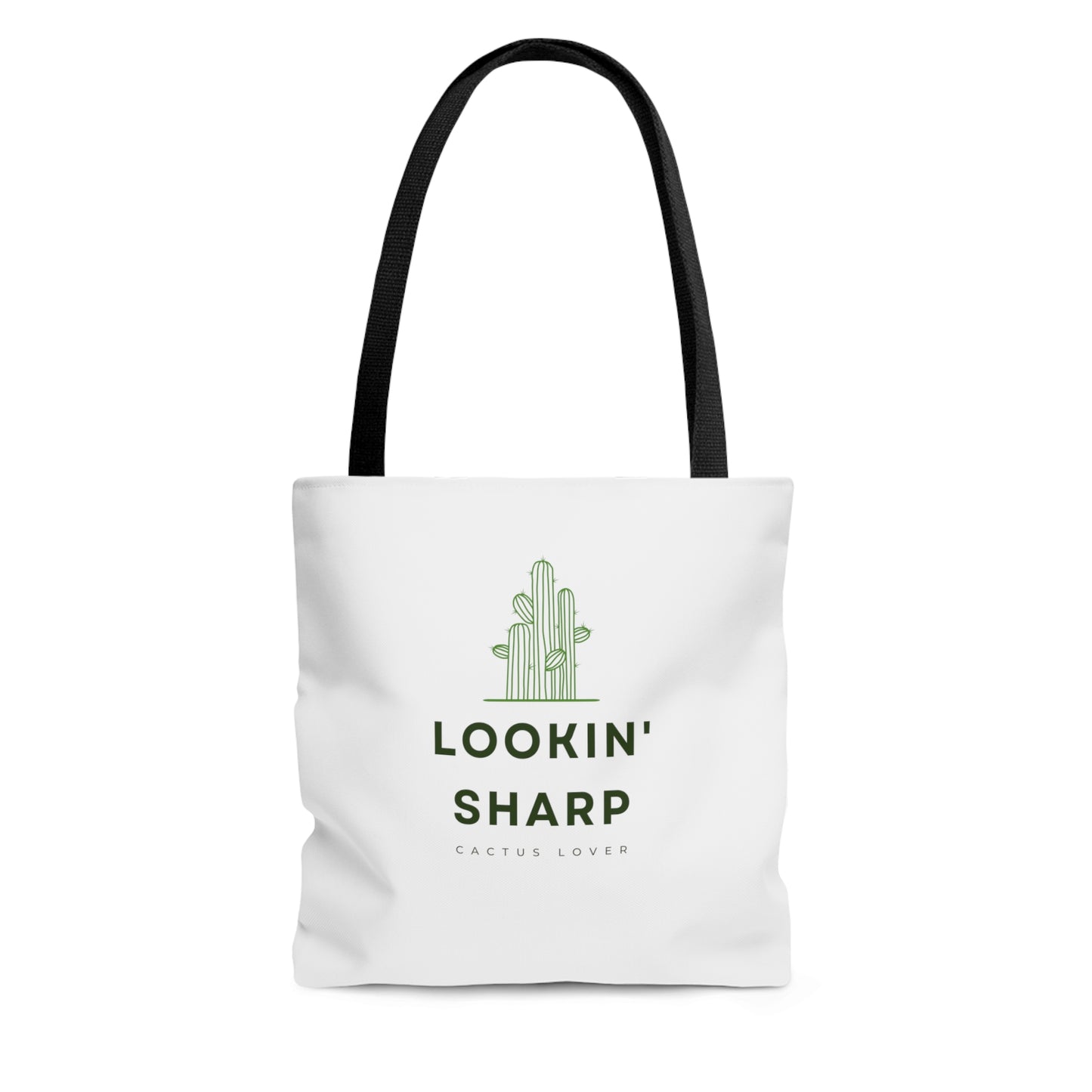 Lookin Sharp Tote Bag Fun for Cactus and Gardening Lovers