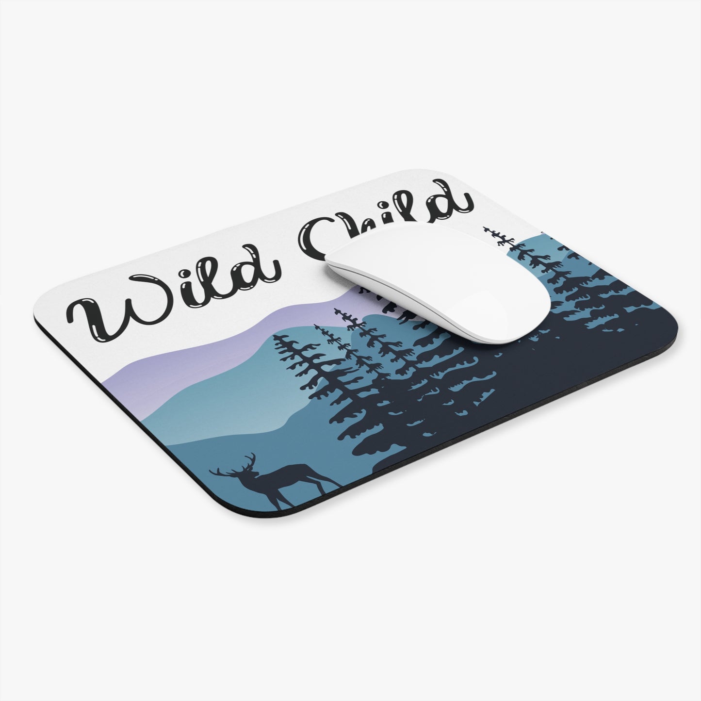 Wild Child Mouse Pad for Outdoor Lovers