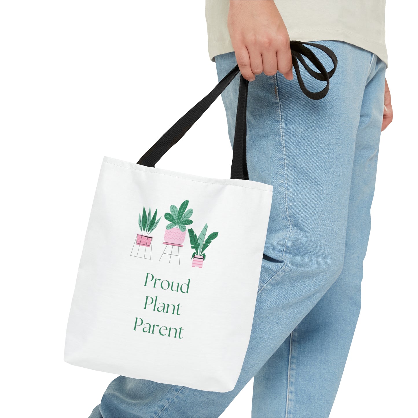 Proud Plant Parent Tote Bag Fun for Plant and Gardening Lovers