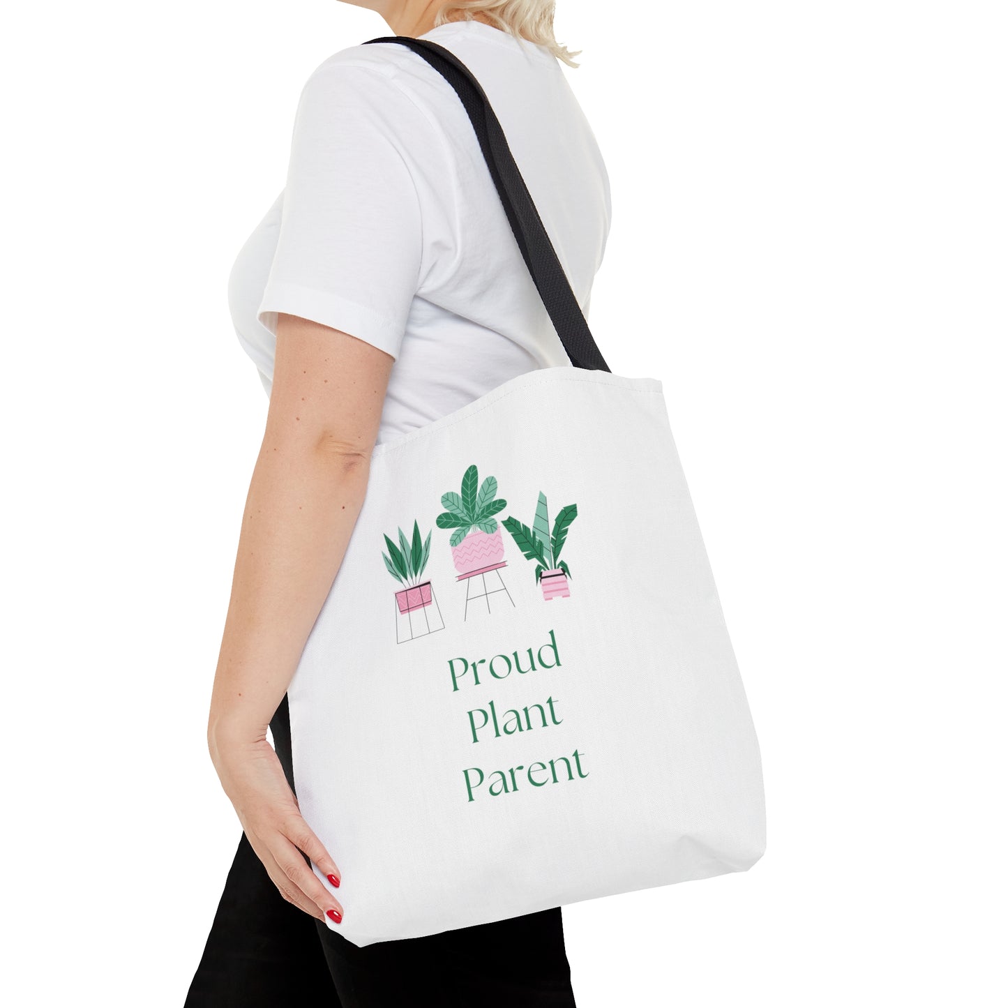 Proud Plant Parent Tote Bag Fun for Plant and Gardening Lovers