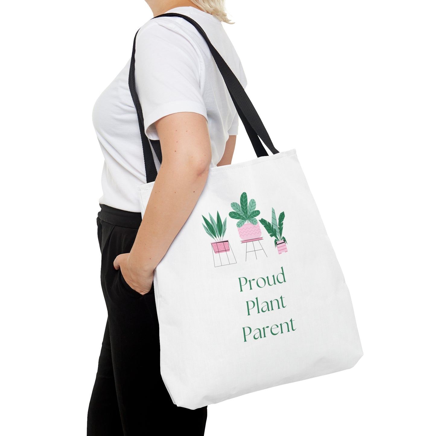 Proud Plant Parent Tote Bag Fun for Plant and Gardening Lovers