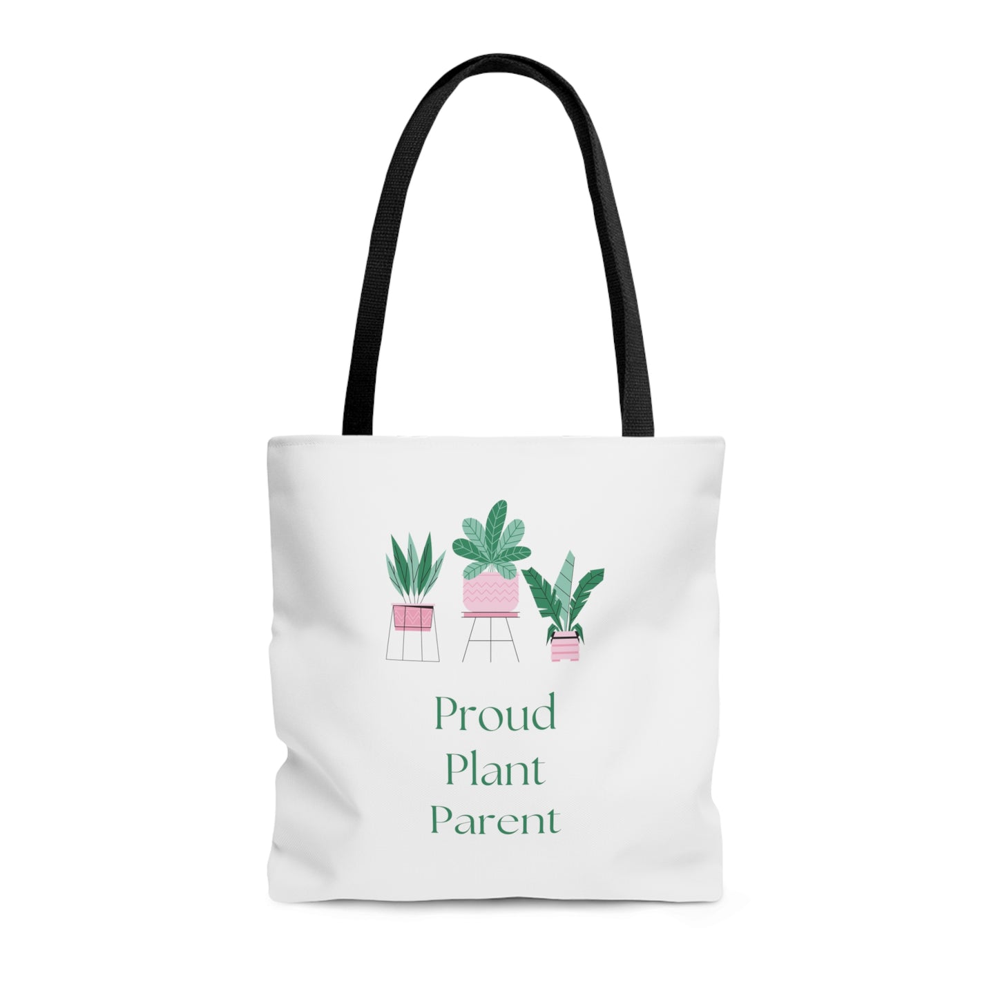 Proud Plant Parent Tote Bag Fun for Plant and Gardening Lovers