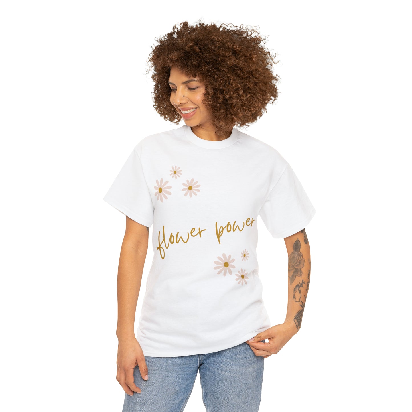 Flower Power Fun T-Shirt Unisex Daisies Flowers Cute