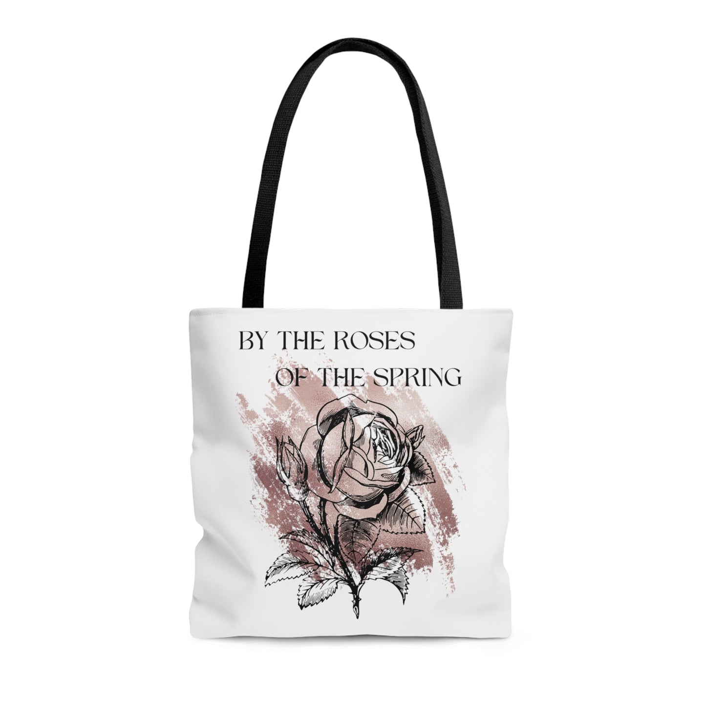 By The Roses Of The Spring Tote Bag Fun for Shakespeare Lovers