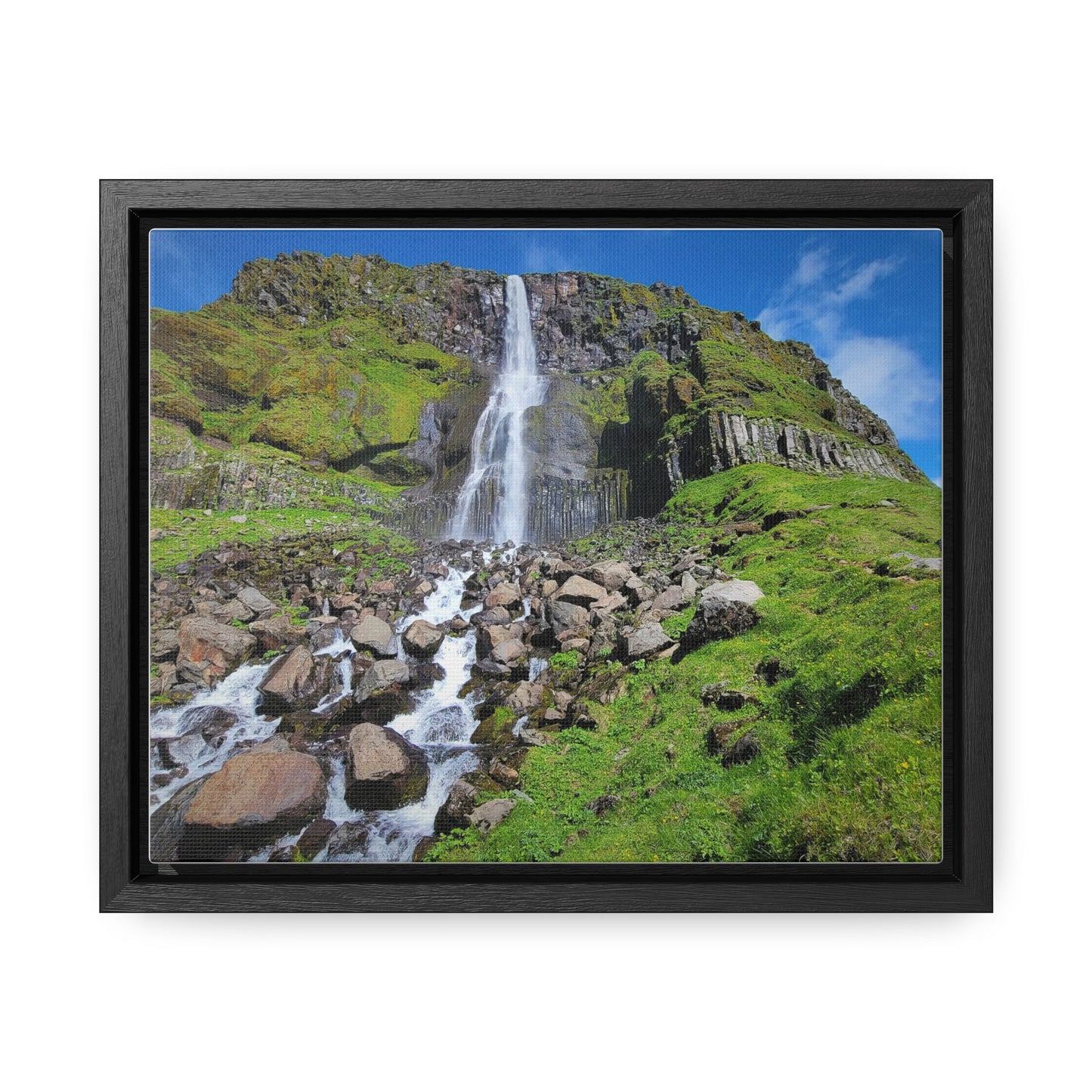 Bjarnarfoss Iceland Waterfall Photograph Beautiful Nature Shot