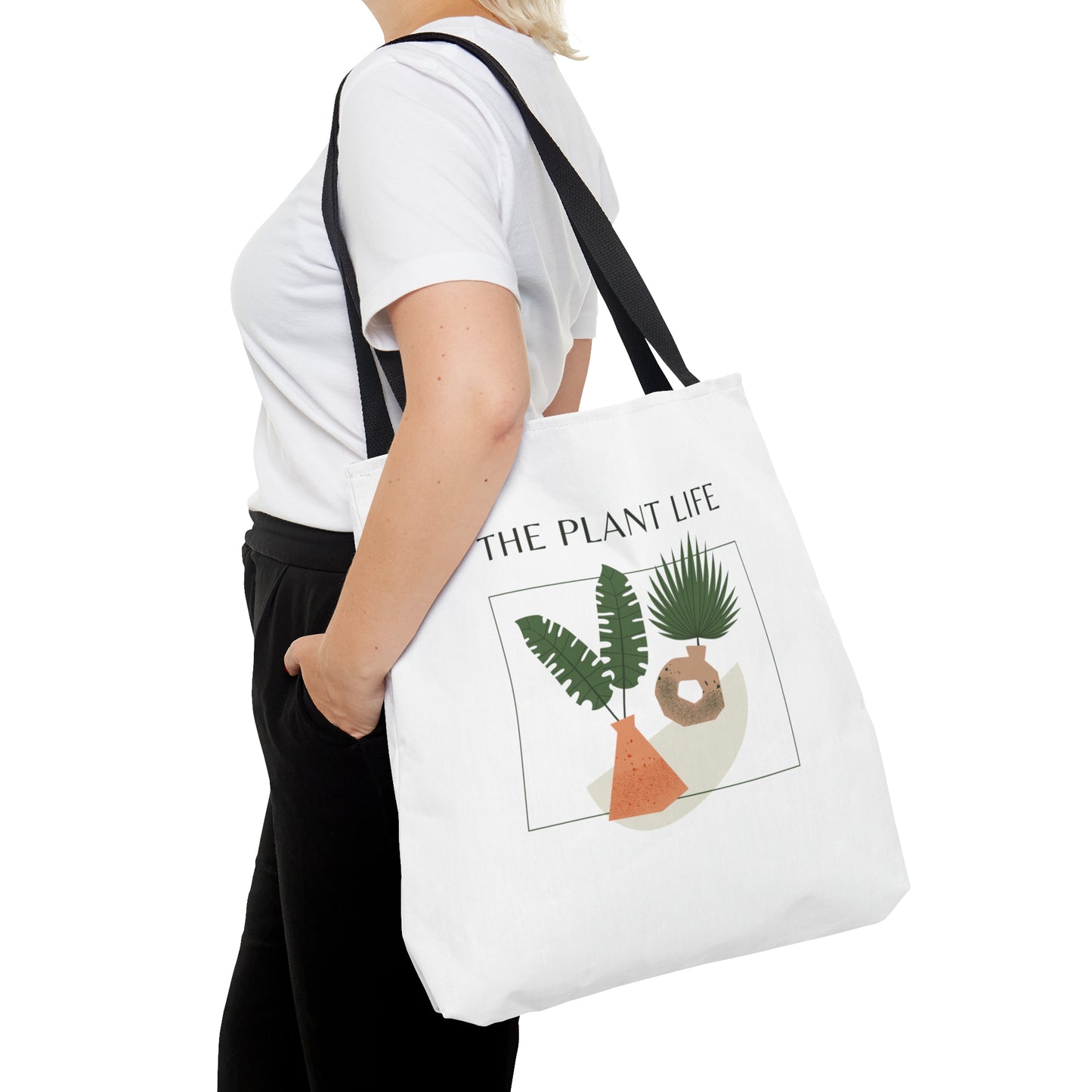 The Plant Life Tote Bag Fun for Plant and Gardening Lovers