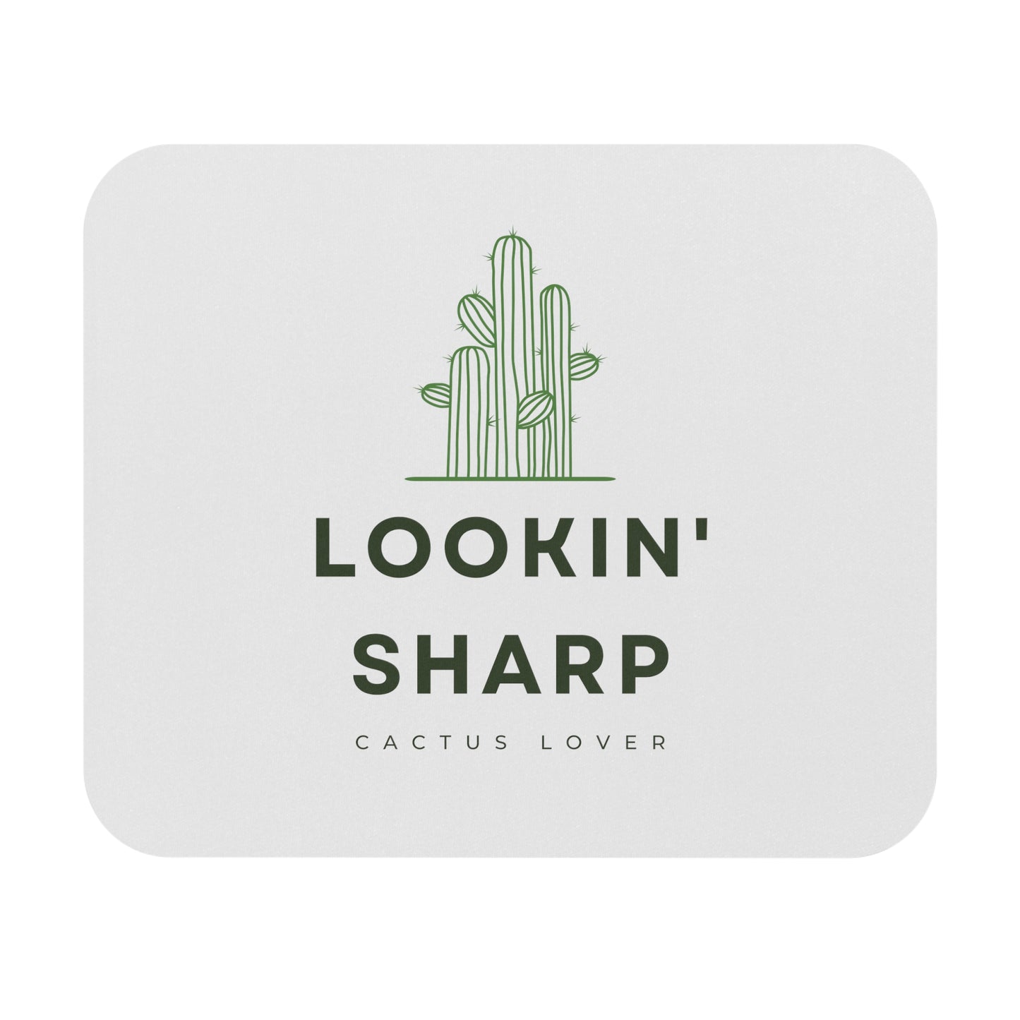 Lookin Sharp Cactus Lover Mouse Pad for Vegetable Lovers