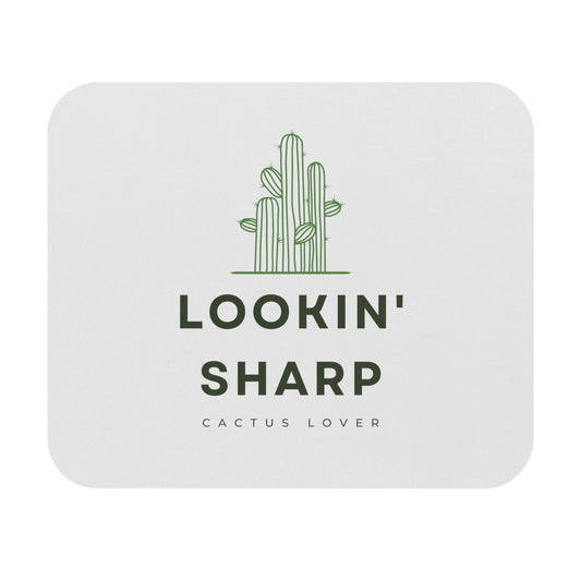 Lookin Sharp Cactus Lover Mouse Pad for Vegetable Lovers