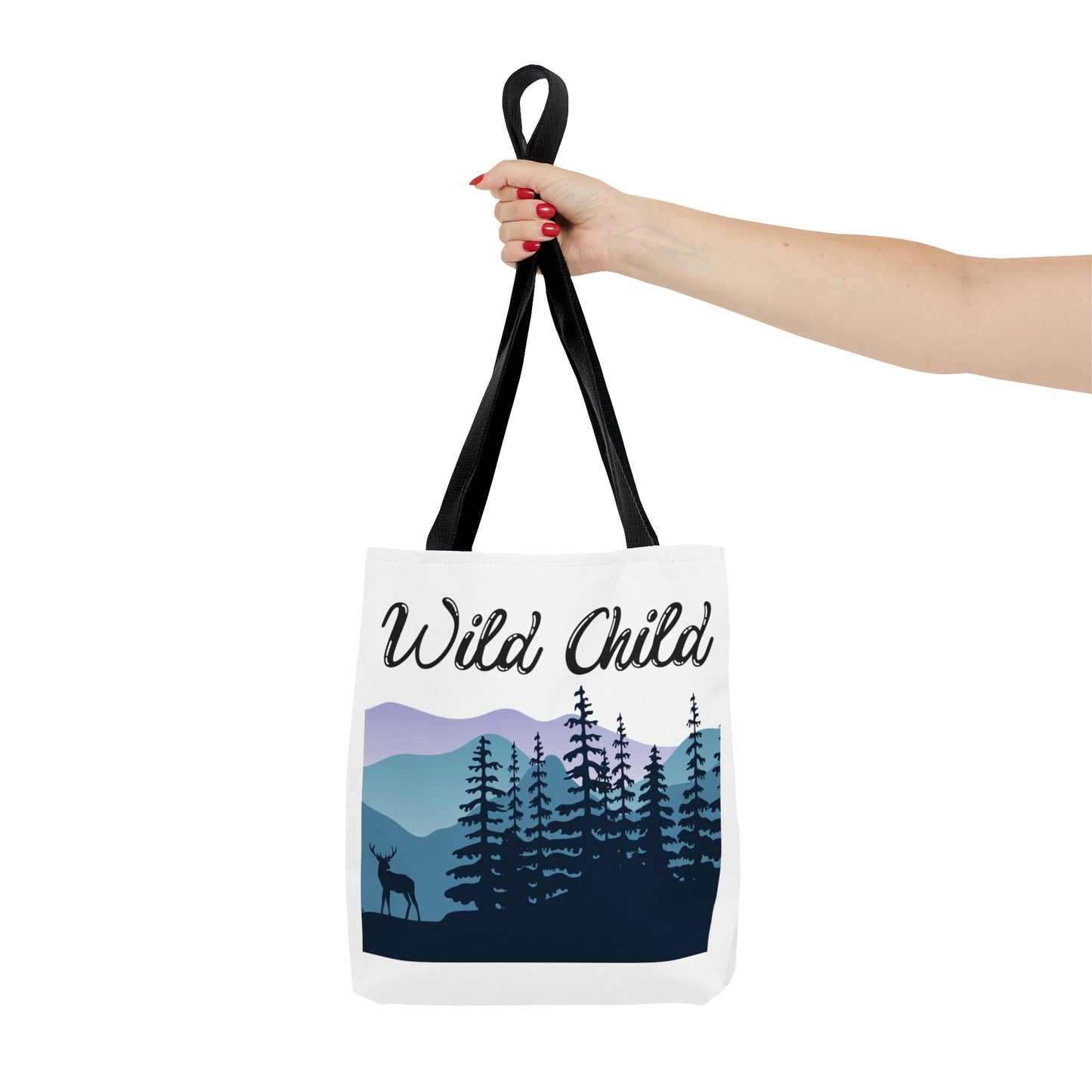 Wild Child Tote Bag Fun for Outdoorsy and Nature Lovers