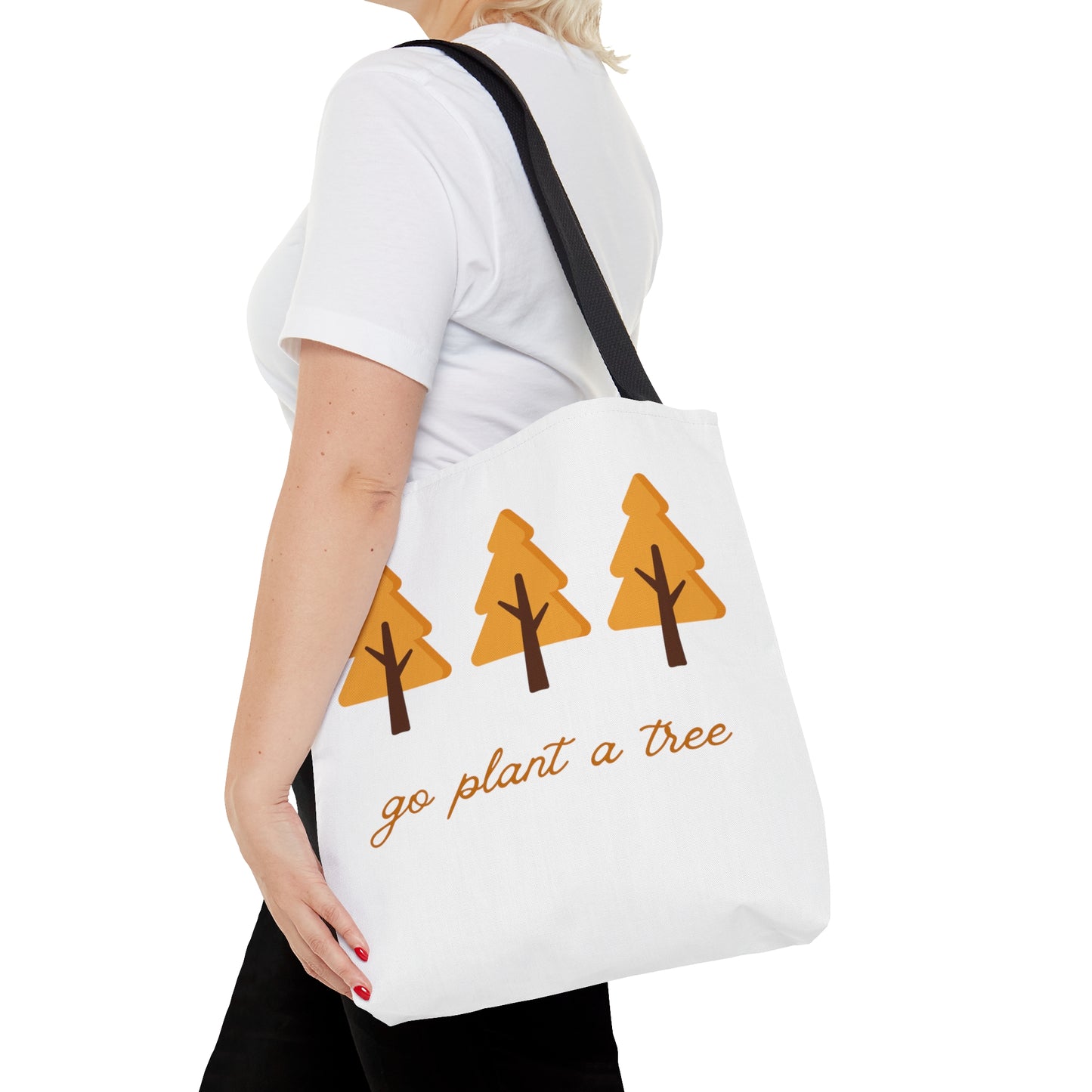 Go Plant A Tree Tote Bag Fun for Plant and Gardening Lovers