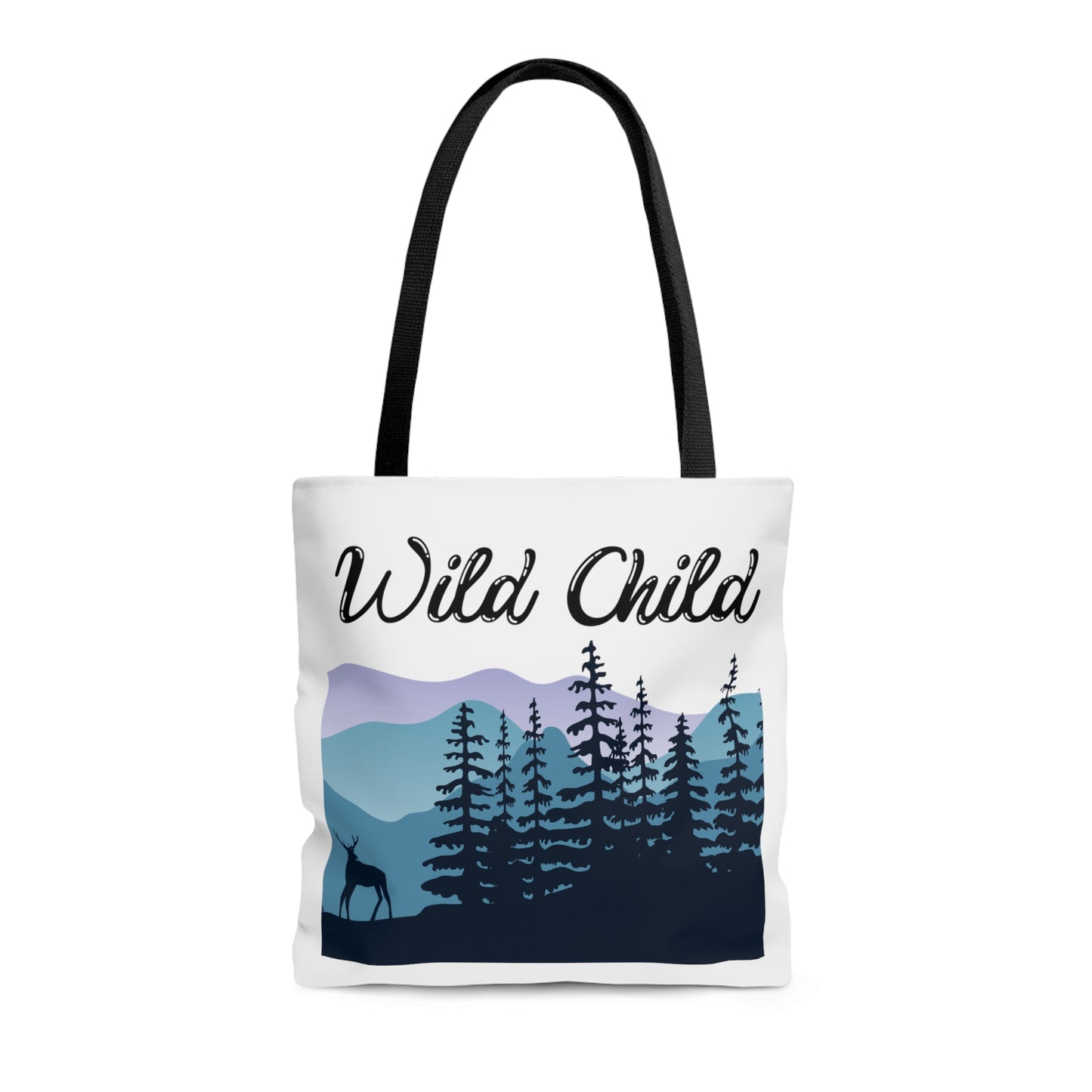 Wild Child Tote Bag Fun for Outdoorsy and Nature Lovers