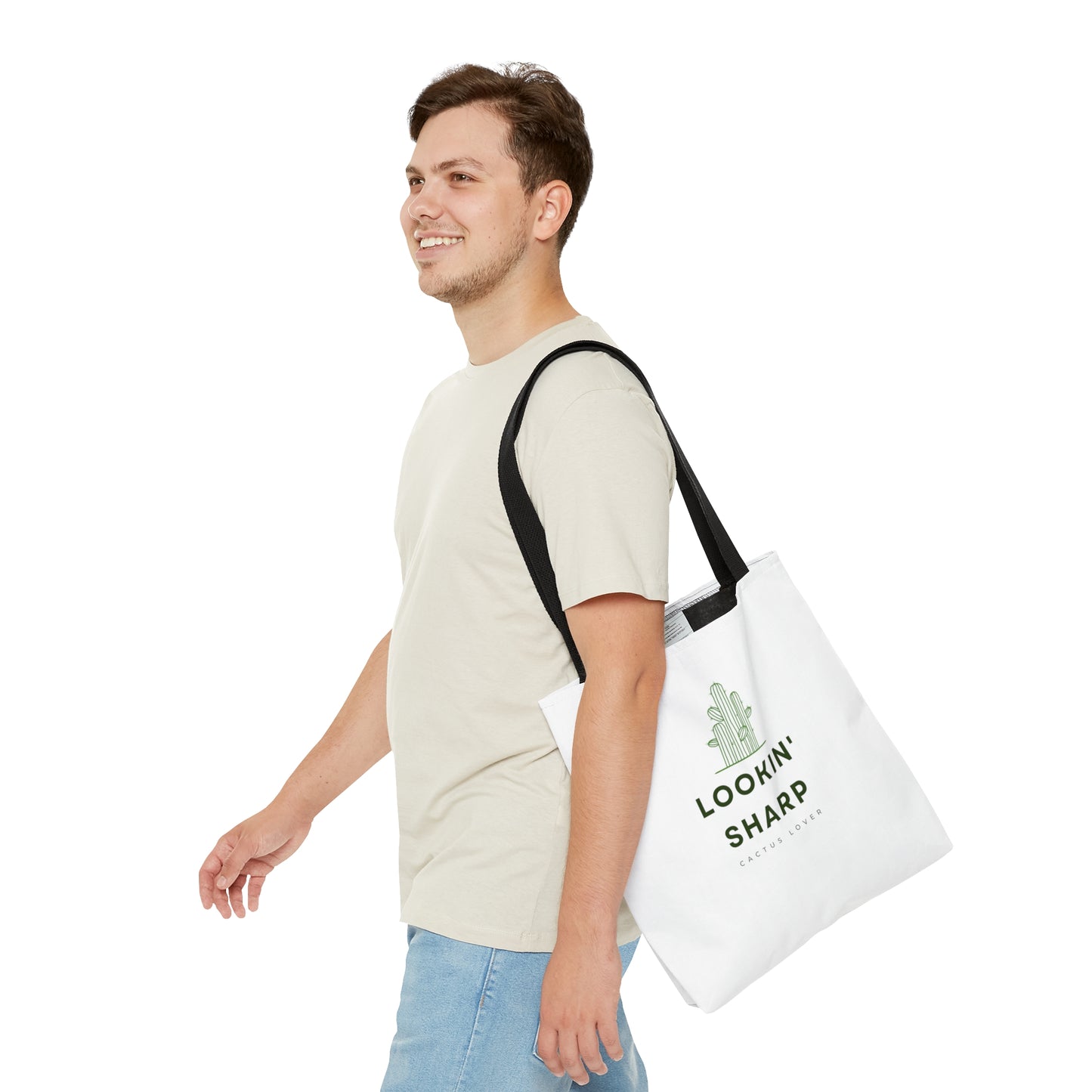 Lookin Sharp Tote Bag Fun for Cactus and Gardening Lovers