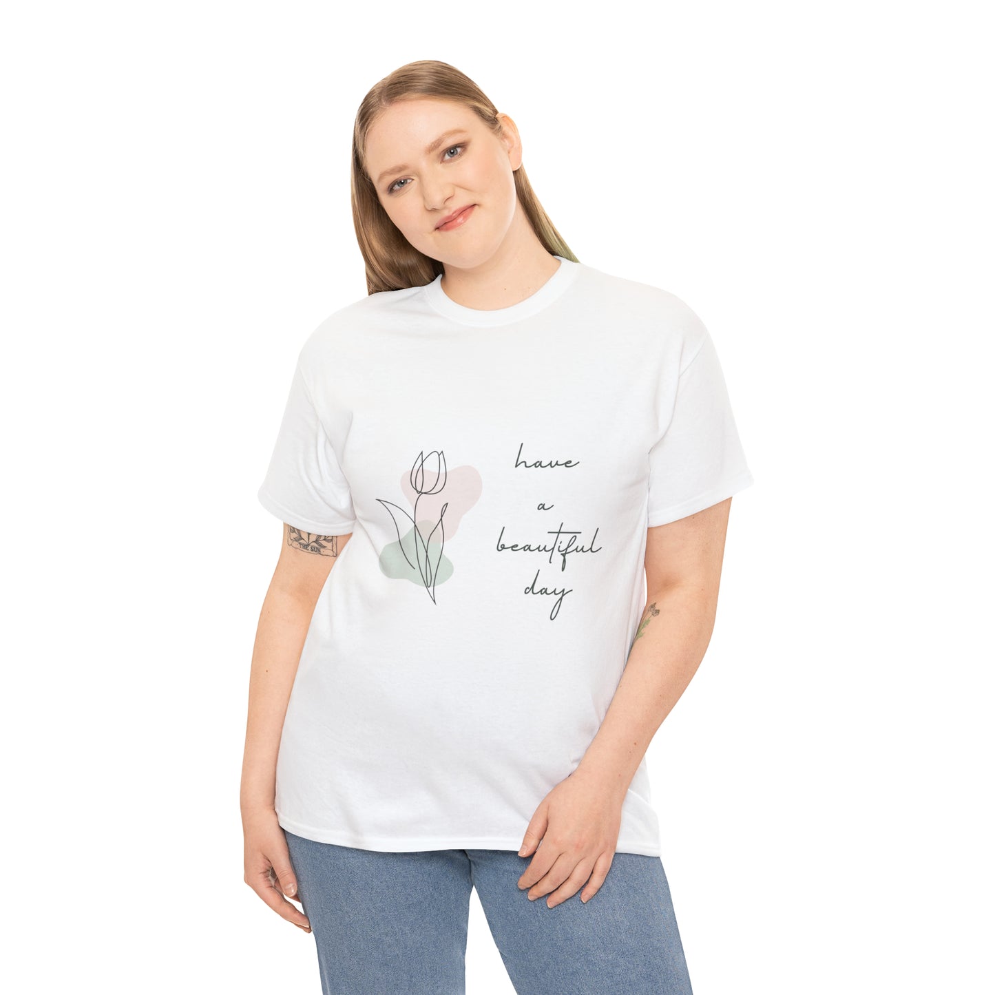 Have a Beautiful Day Flowers & Fun T-Shirt Unisex