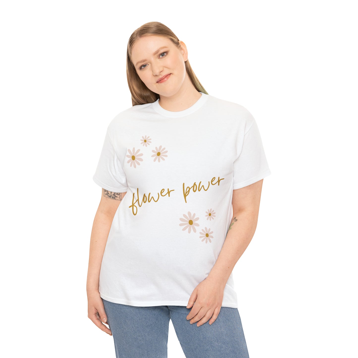 Flower Power Fun T-Shirt Unisex Daisies Flowers Cute