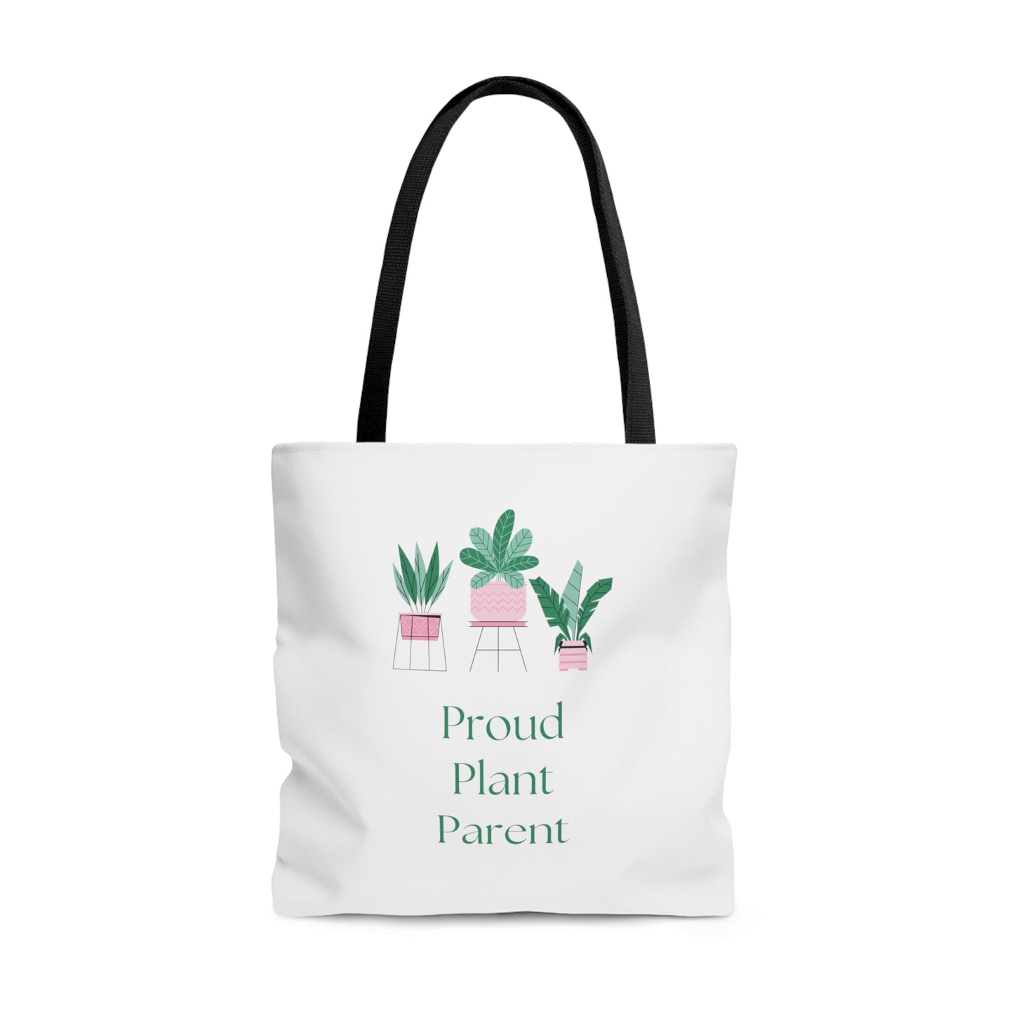 Proud Plant Parent Tote Bag Fun for Plant and Gardening Lovers