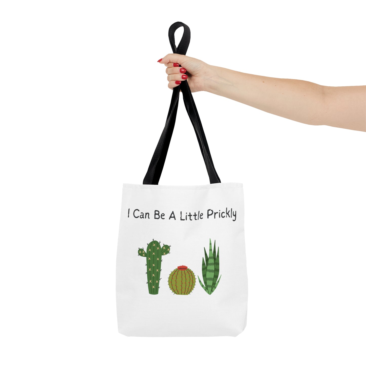 I Can Be A Little Prickly Tote Bag Fun for Cactus Lovers