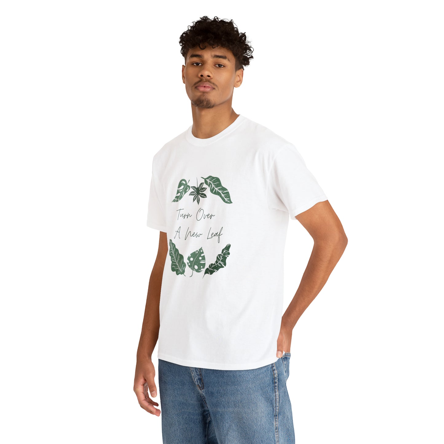 Turn Over a New Leaf Fun Nature Lover Gardening T-Shirt Unisex