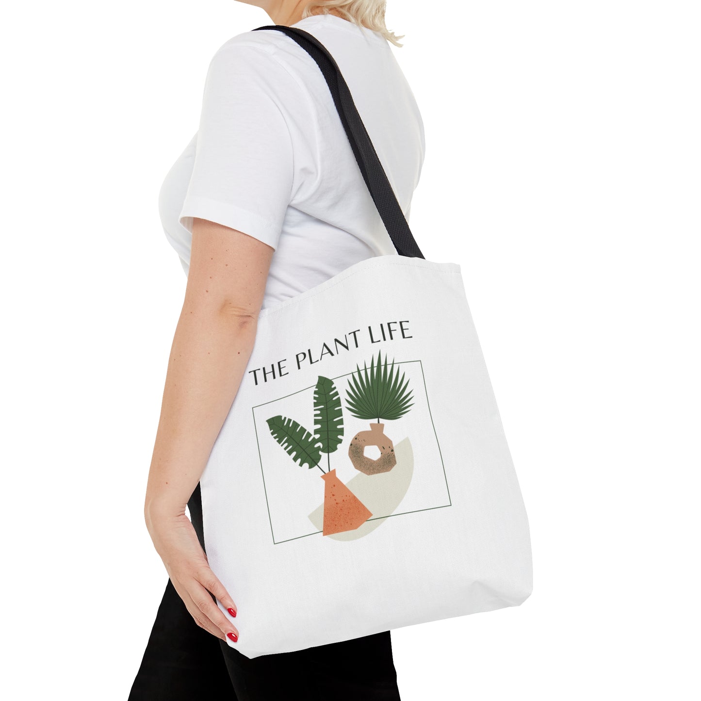 The Plant Life Tote Bag Fun for Plant and Gardening Lovers