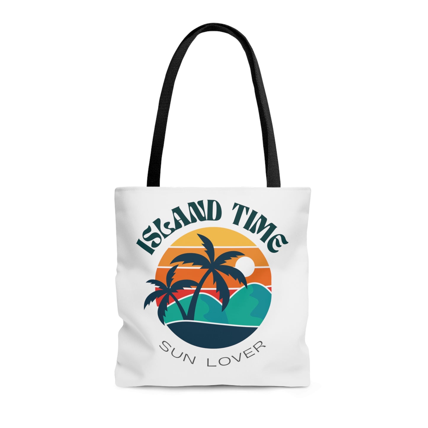 Island Time Sun Lover Tote Bag Fun for Beach and Ocean Lovers