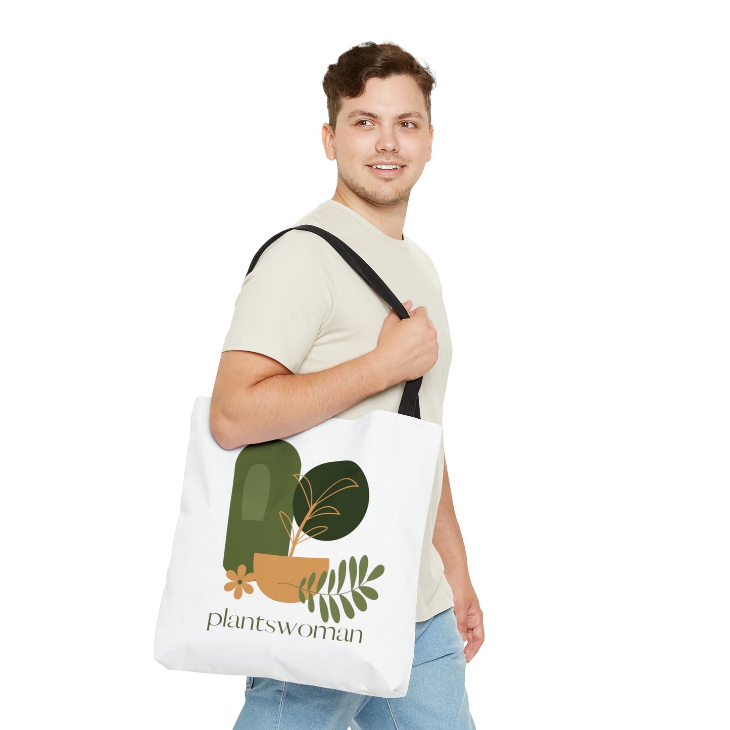 Plantswoman Tote Bag Fun for Plant and Gardening Lovers