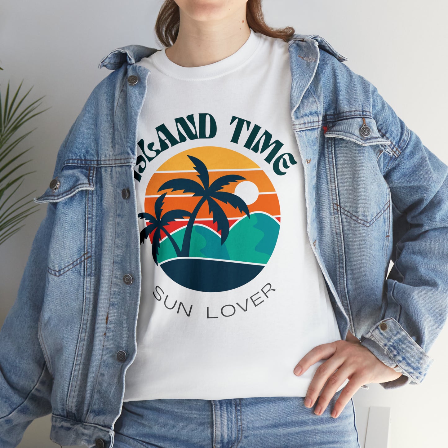 Island Time Sun Lover Outdoors, the Beach, & Fun T-Shirt Unisex