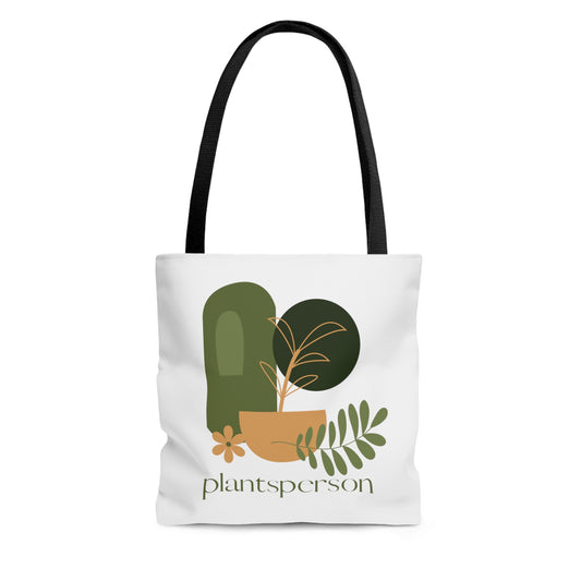 Plantsperson Tote Bag Fun for Plant and Gardening Lovers