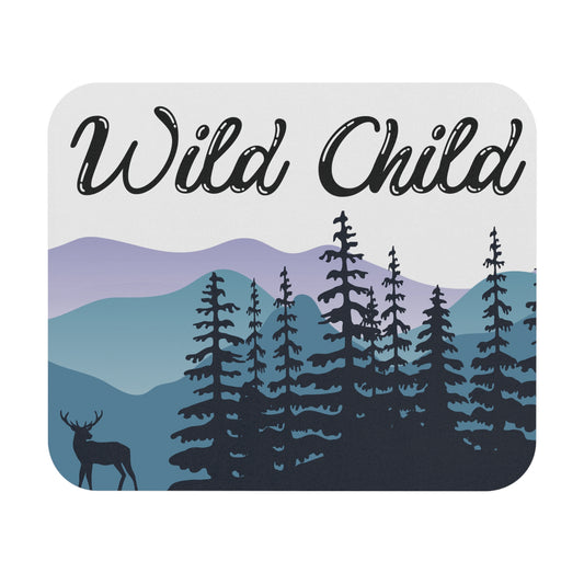 Wild Child Mouse Pad for Outdoor Lovers