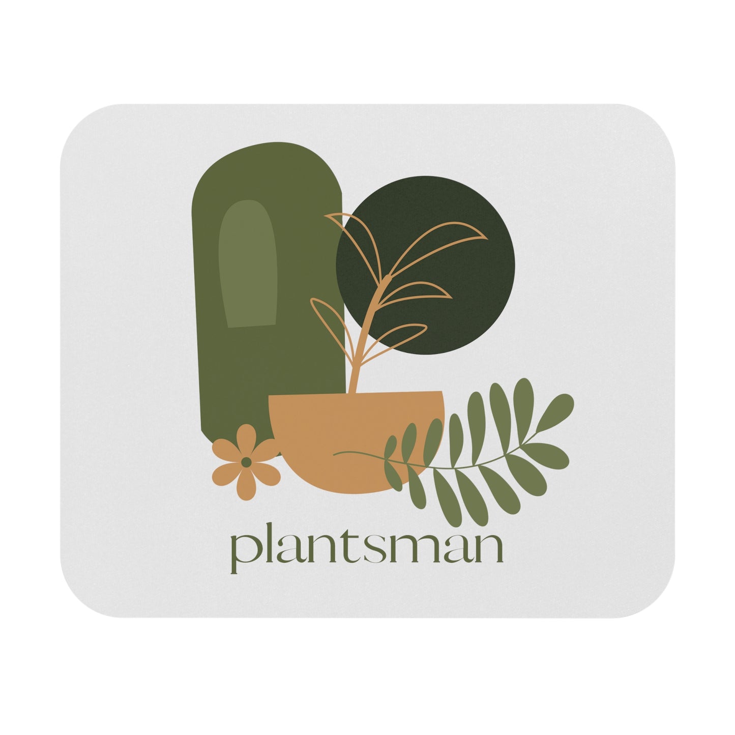 Plantsman Mouse Pad for Gardening Lovers