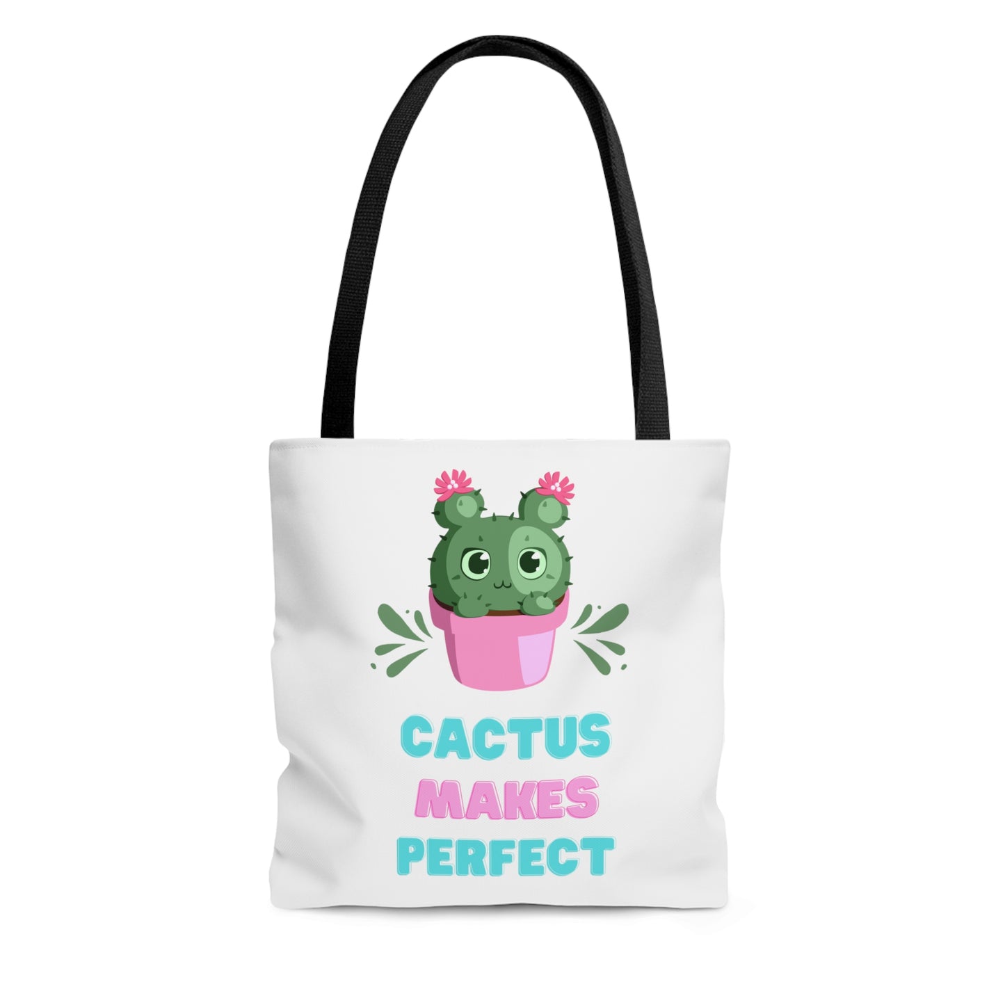 Cactus Makes Perfect Tote Bag Fun for Plant Lovers