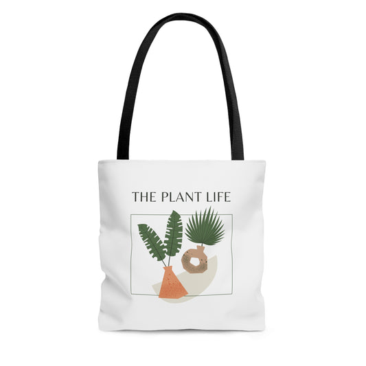 The Plant Life Tote Bag Fun for Plant and Gardening Lovers