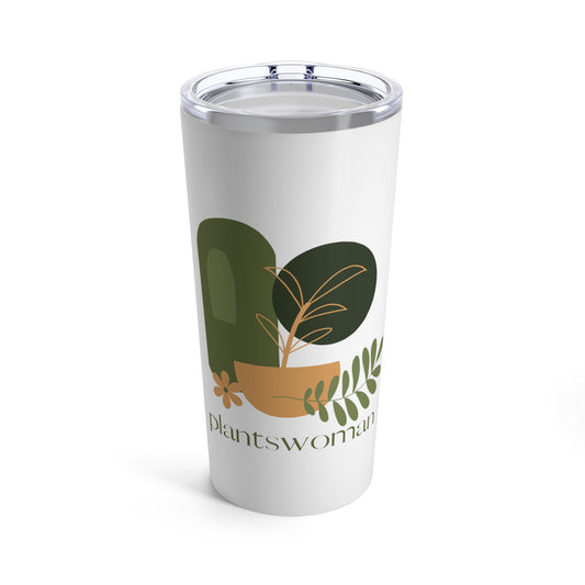 Plantswoman Cute & Fun Gardening Lover 20oz Tumbler for Coffee Water Drinks