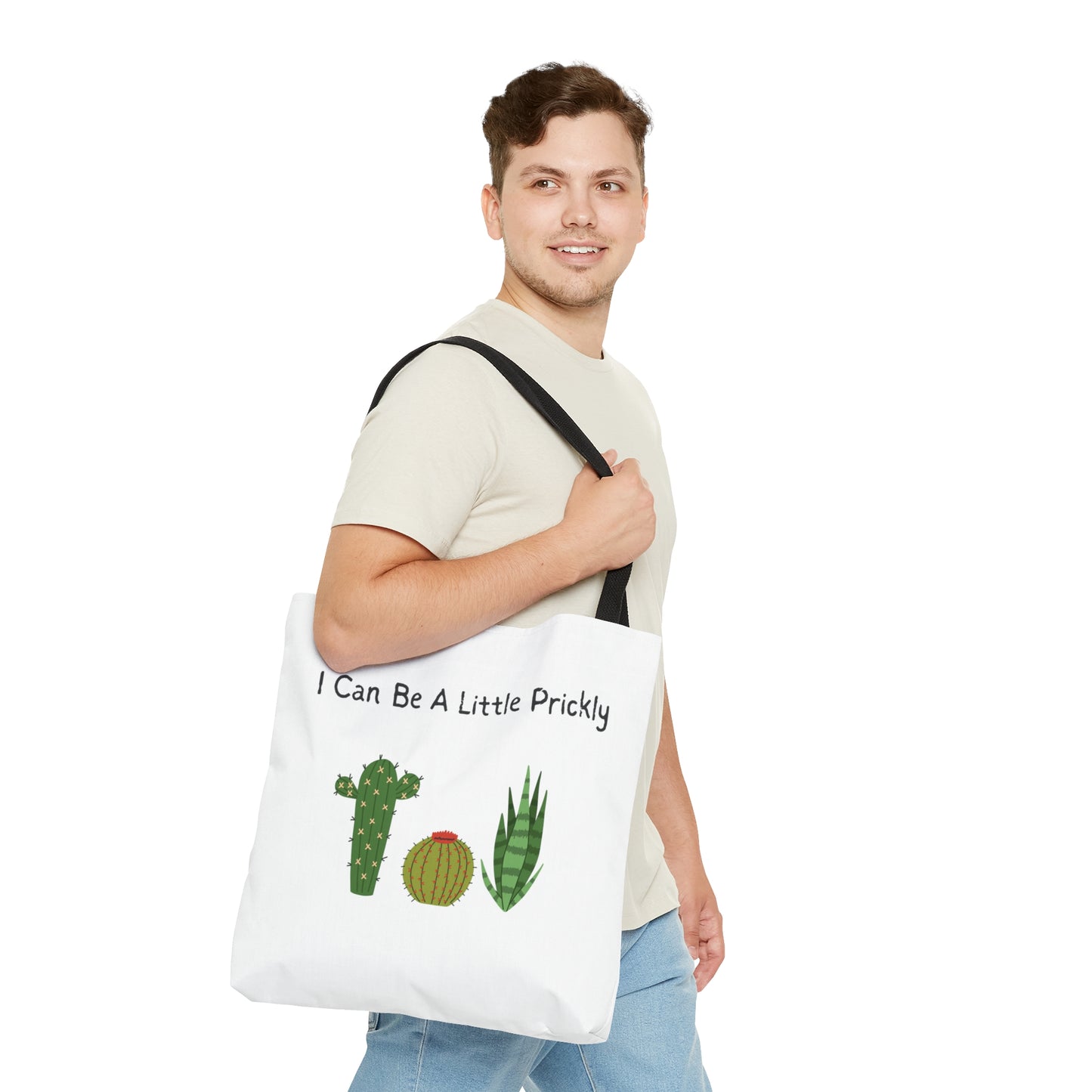 I Can Be A Little Prickly Tote Bag Fun for Cactus Lovers