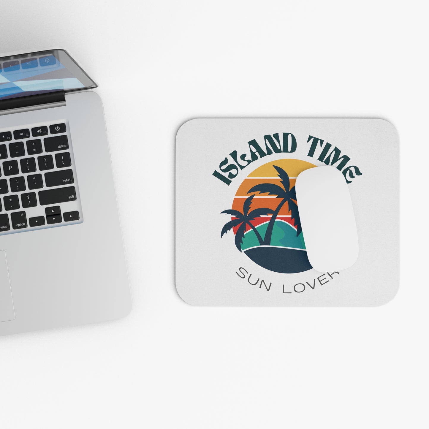 Island Time Sun Lover Mouse Pad for Plant Lovers