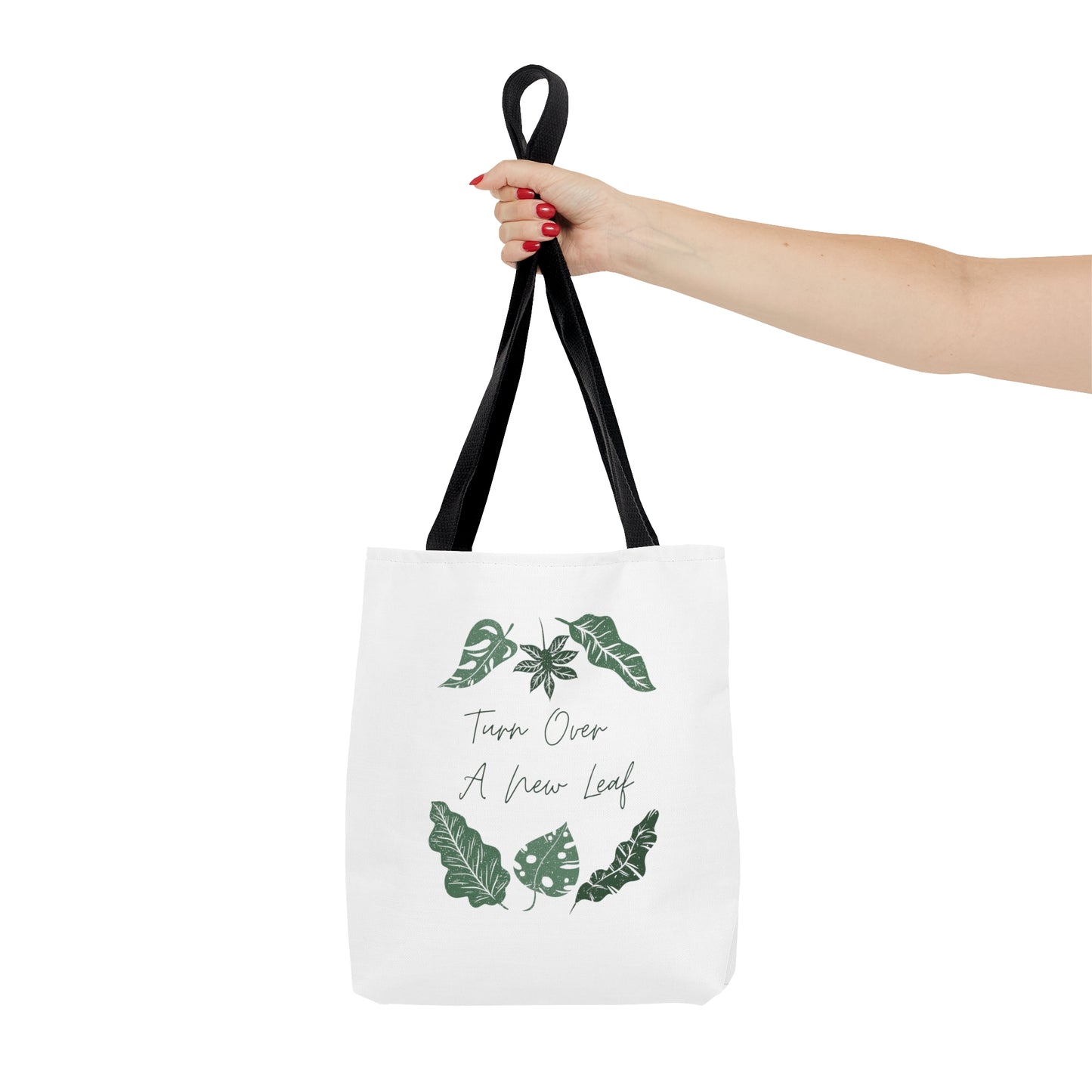 Turn Over A New Leaf Tote Bag Fun for Plant and Nature Lovers