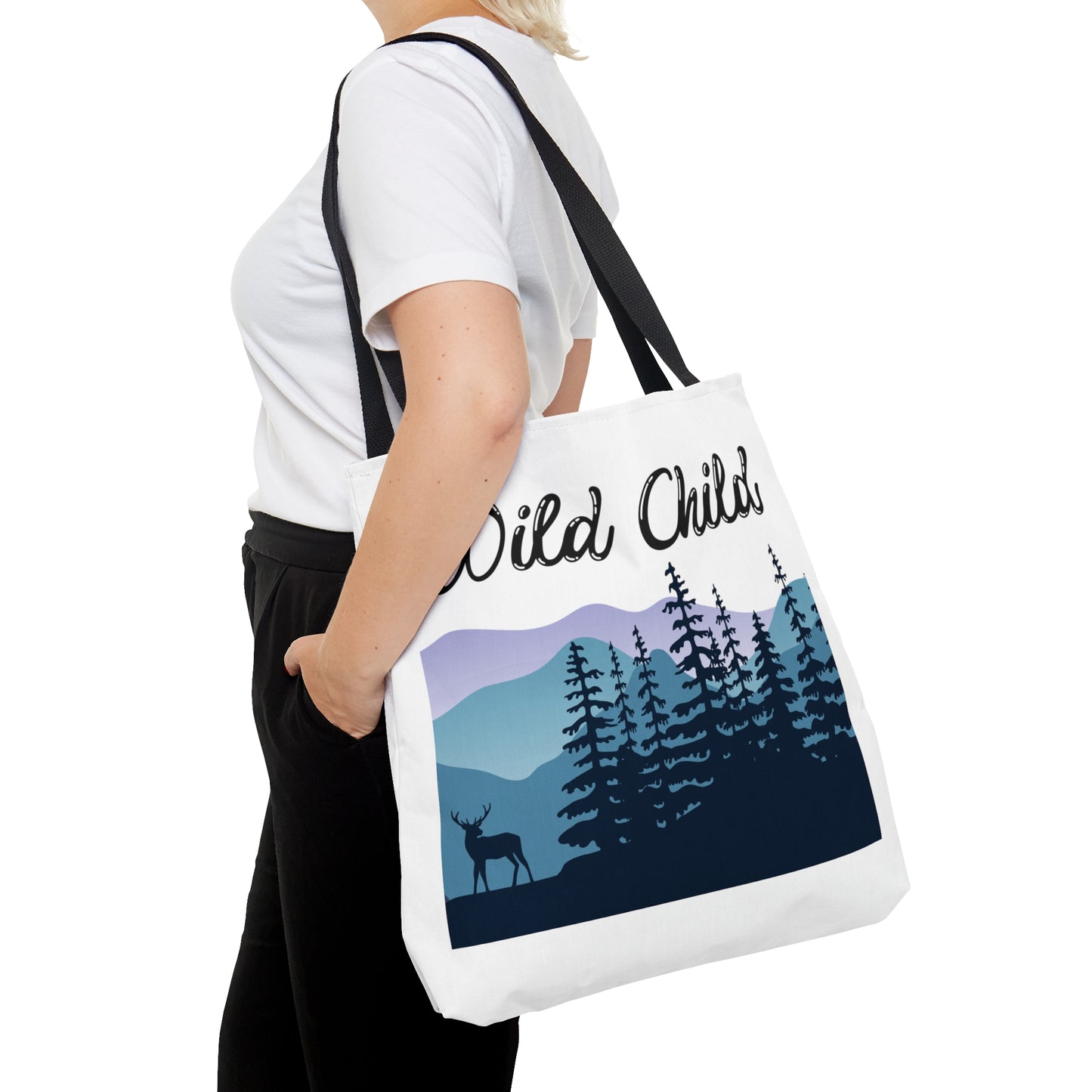 Wild Child Tote Bag Fun for Outdoorsy and Nature Lovers