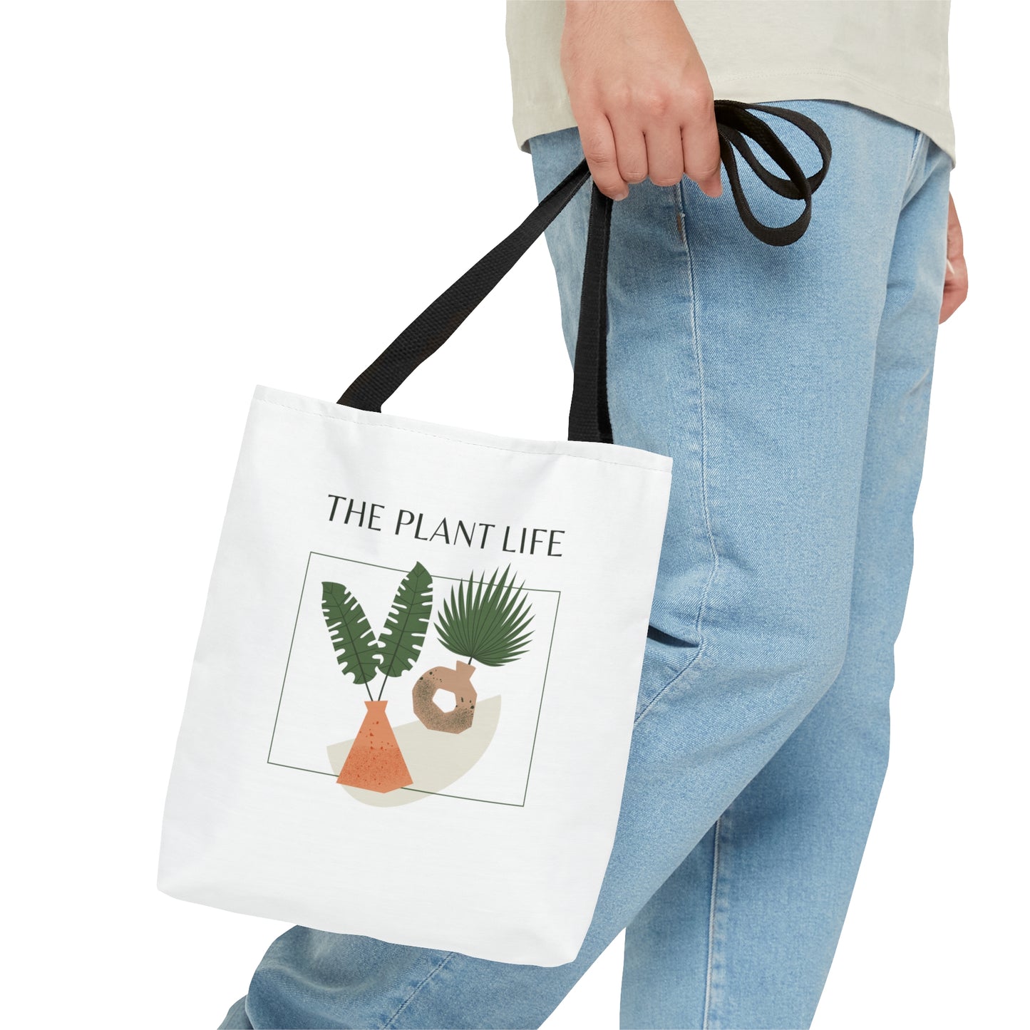 The Plant Life Tote Bag Fun for Plant and Gardening Lovers