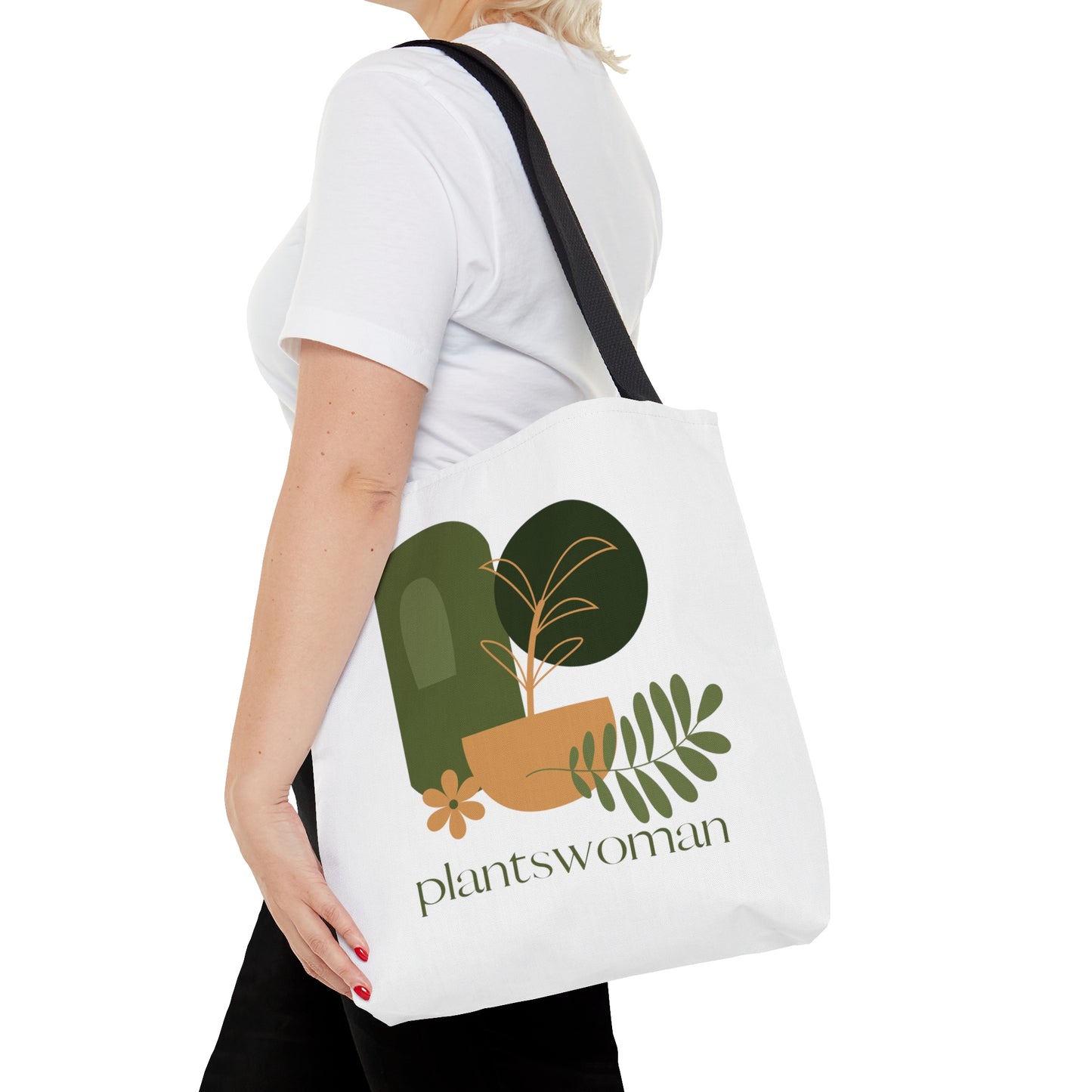 Plantswoman Tote Bag Fun for Plant and Gardening Lovers